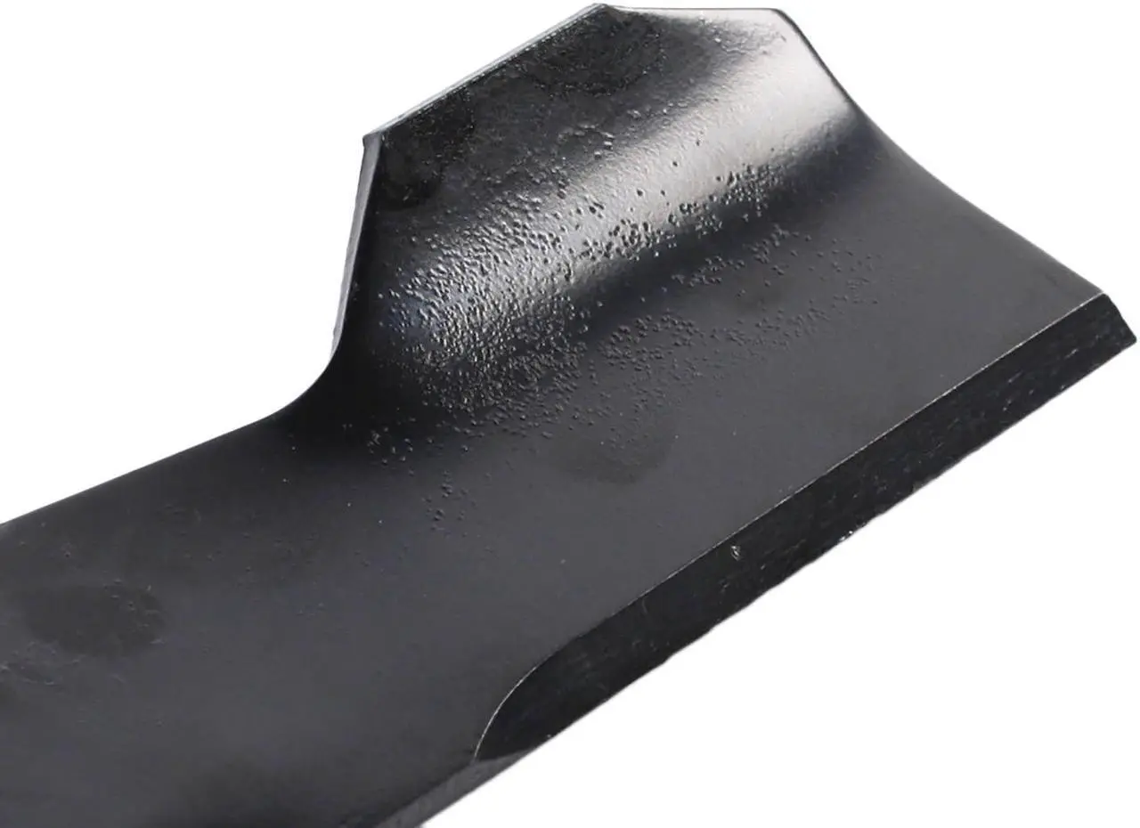 Alt view image 5 of 6 - USA Mower Blades (9) AYP380BP High Lift Blade Fits AYP® Craftsman® Husqvarna® 156468 532137380 917137380MS 917137380P Length 17-3/8in. Width 2-1/4in. Thickness .150in. Center Hole 5 PT ST 50in. Deck