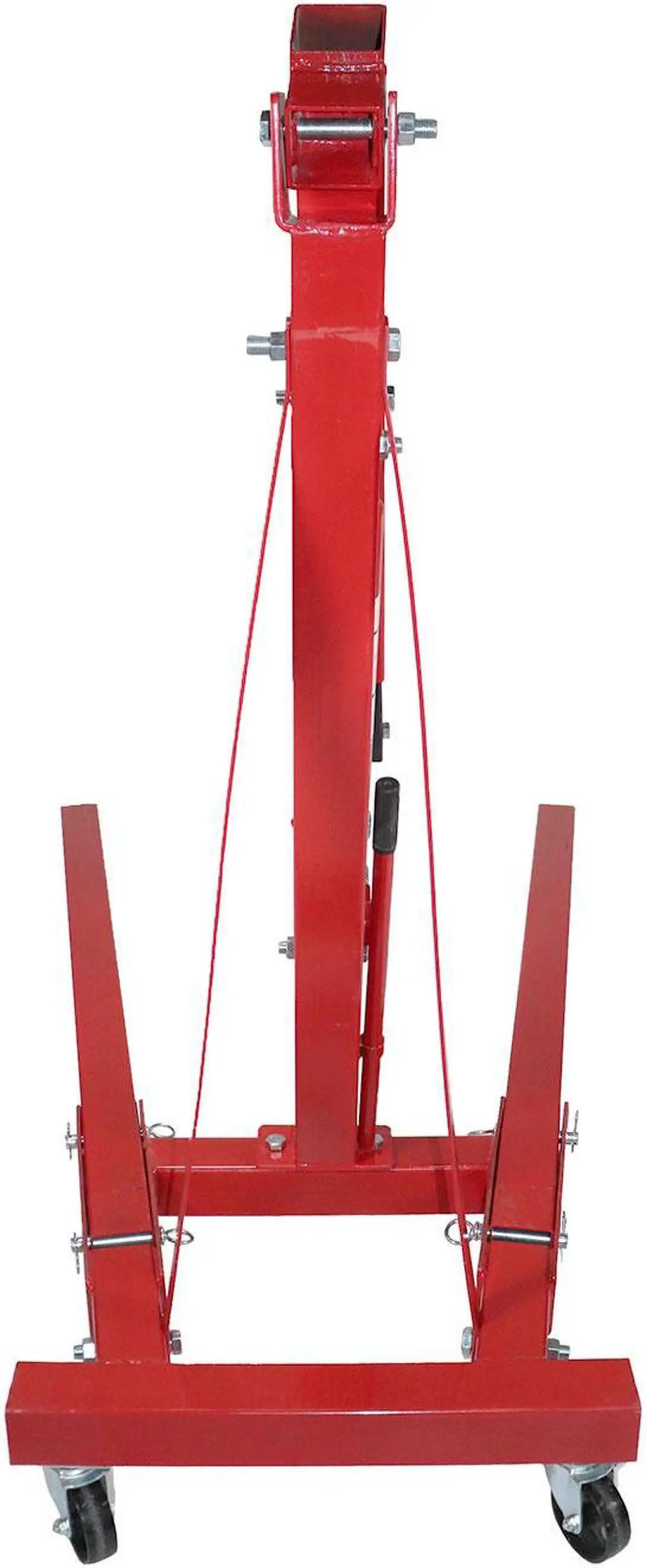 Alt view image 6 of 7 - Dragway Tools 2 Ton Folding Hydraulic Engine Hoist Cherry Picker Shop Crane Hoist Lift