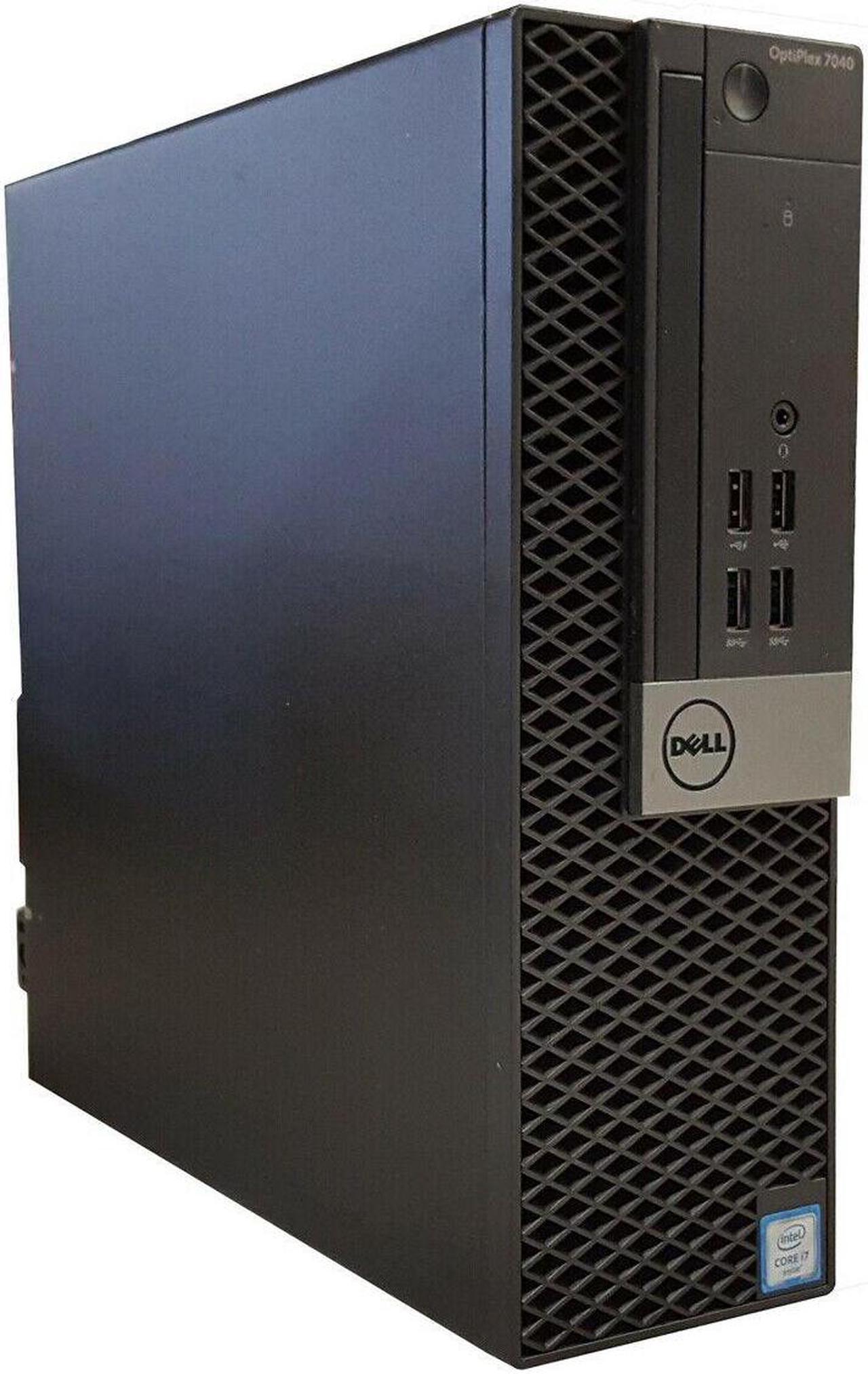 Dell OptiPlex 7040 SFF Desktop i7-6700 3.4GHz 4-Cores 16GB DDR4 NEW 512GB SSD Windows 10 Pro