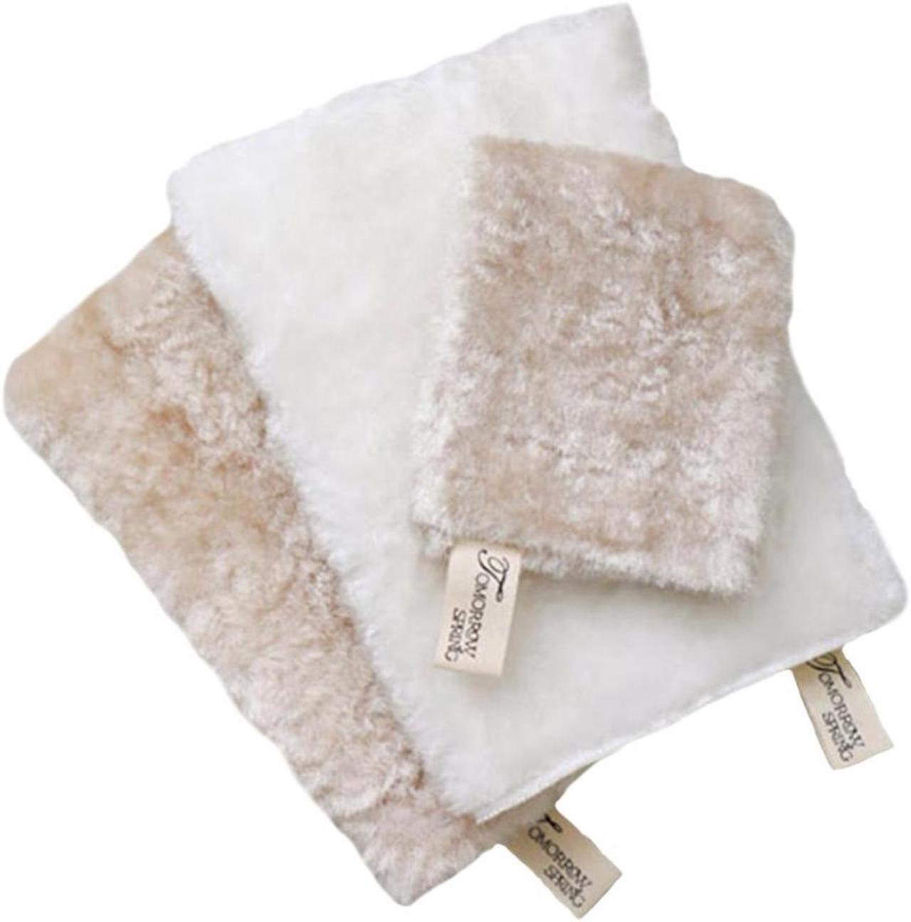 Main image of 100% Viscose Facial Washcloth, Makeup Remover Cloth for Face, Excellent Deep Cleansing, German Dermatest Excellent, 6 Months Durable (6.7X9.4) 2 sets