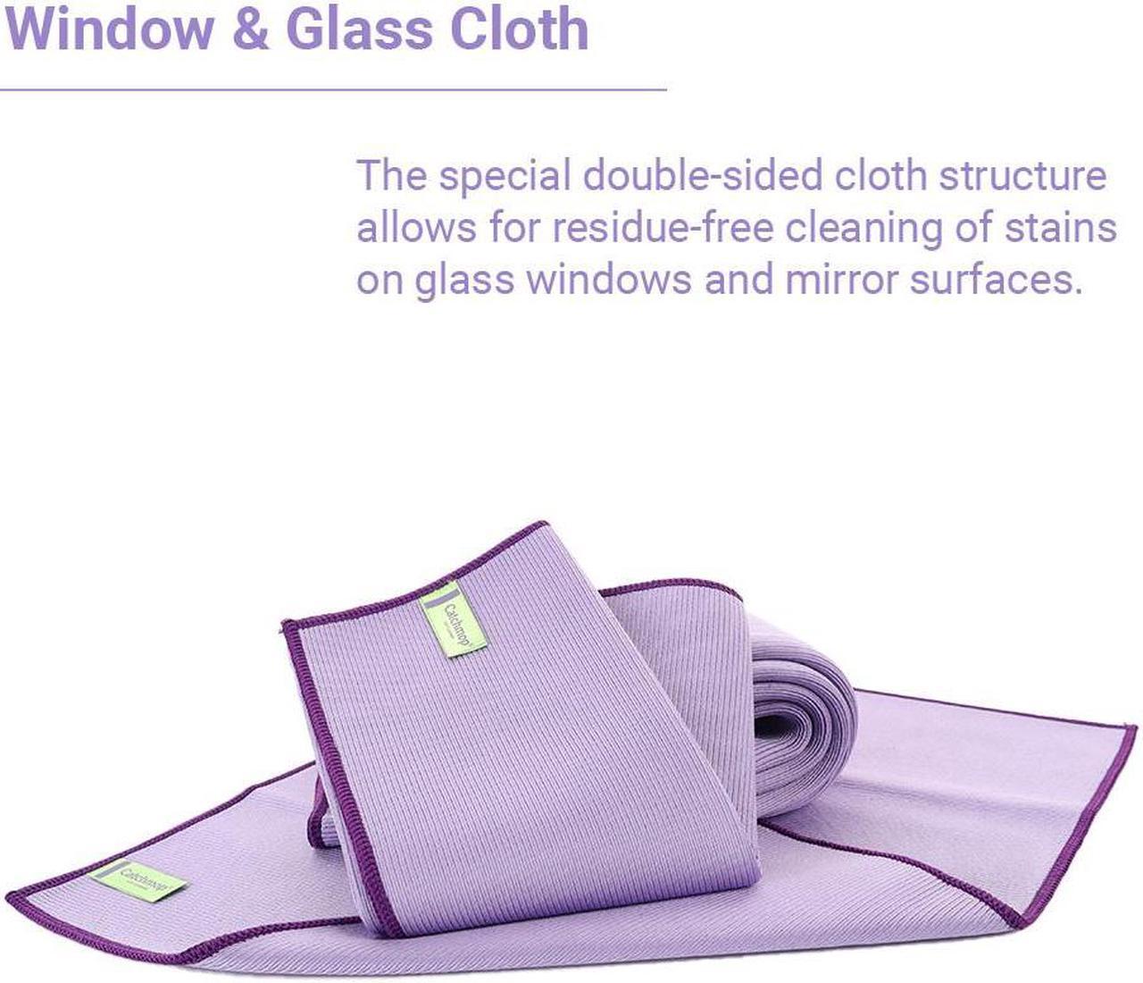 Alt view image 3 of 7 - Window & Glass Cloth, Double-sided, Residue-free, Easy to clean (3 sets)