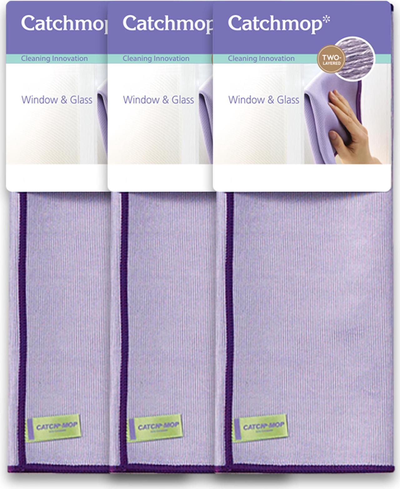 Main image of Window & Glass Cloth, Double-sided, Residue-free, Easy to clean (3 sets)