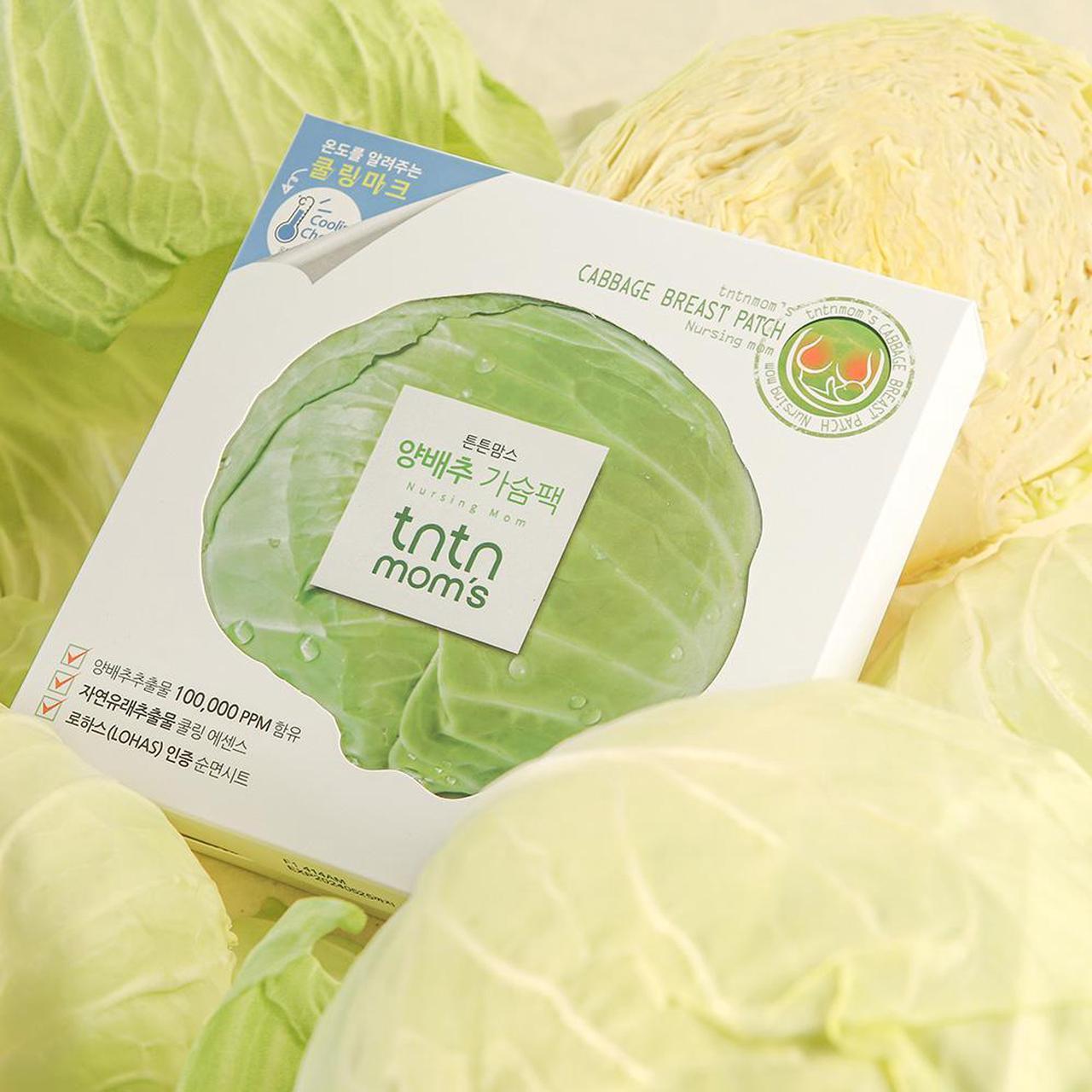 Alt view image 4 of 7 - tntnmom's Cabbage Breast Patch, good for breast pain 28g (8 EA)
