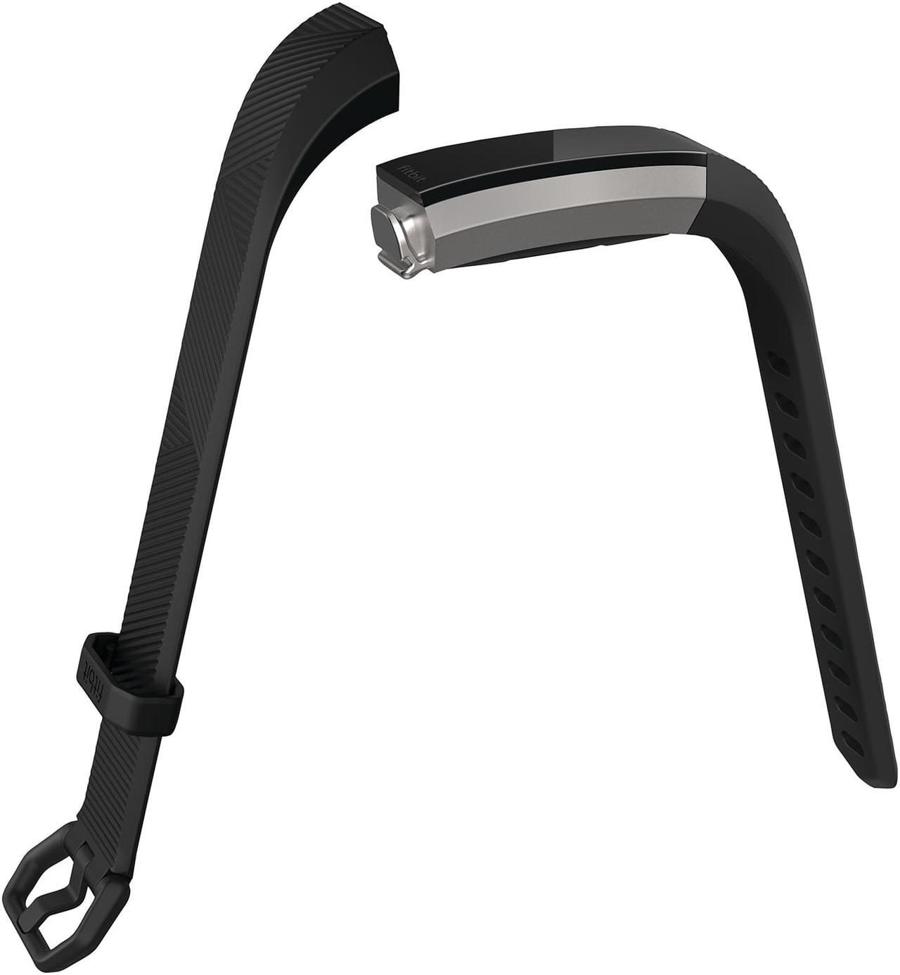 Alt view image 4 of 5 - Fitbit Alta HR Fitness Tracker with Heart Rate Monitor - Large - Black