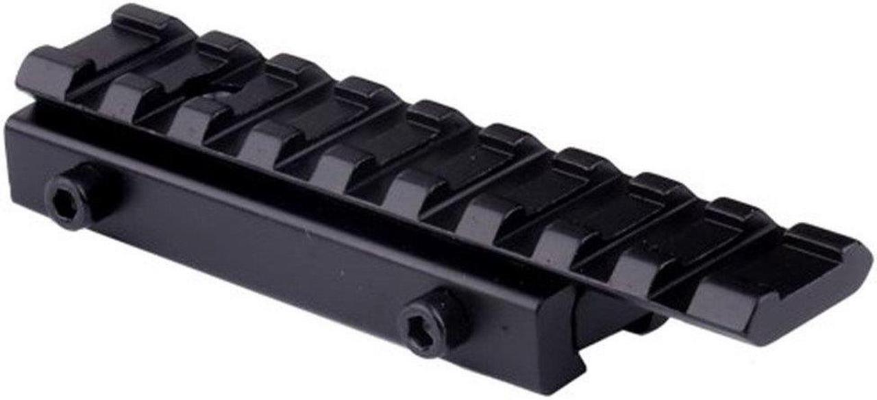 Alt view image 3 of 5 - 11mm to 20mm Dovetail Extension Weaver Rail Adapter Mount