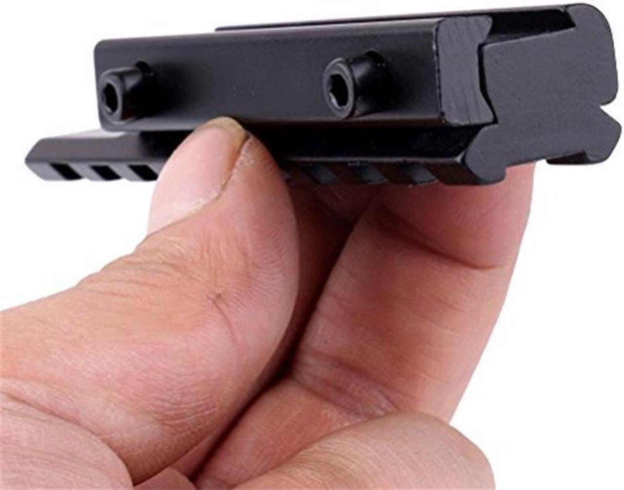 Alt view image 4 of 5 - 11mm to 20mm Dovetail Extension Weaver Rail Adapter Mount