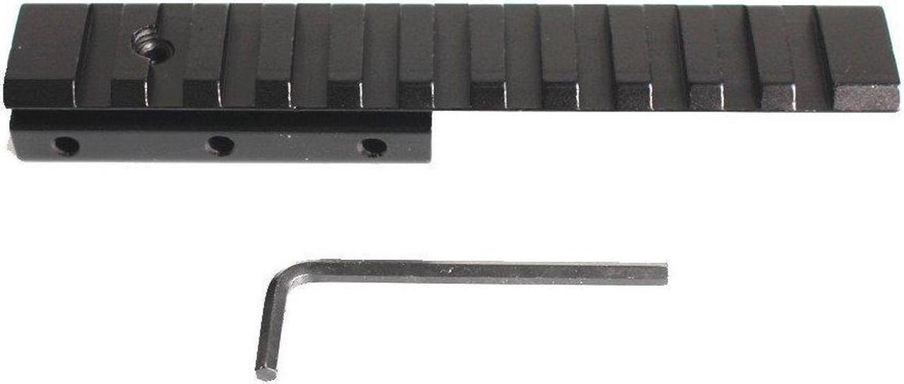 Main image of Tactical 4.9IN/12.5cm Length Dovetail 11mm to 20mm Weaver Picatinny Rail Adapter Scope Mount Base Hunting Rifle Gun Mount Accessory
