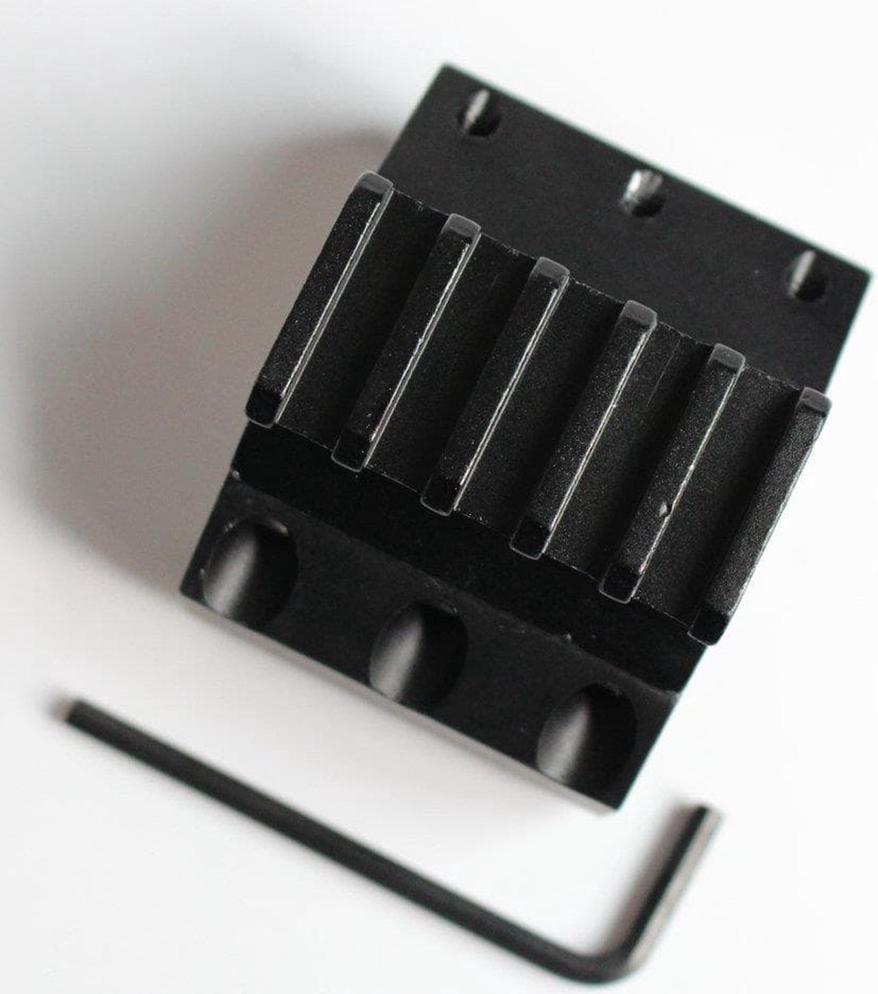 Alt view image 2 of 4 - Tactical Hunting Rifle Gun Scope Converter 20mm Picatinny Weaver Rail Mount Base Adapter Laser Sight Base Flashlight