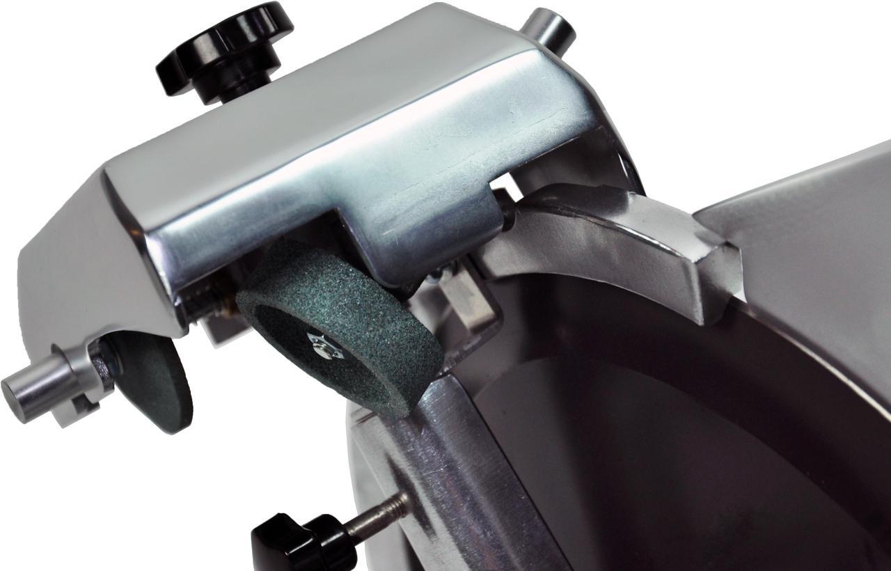Alt view image 3 of 4 - KWS Premium Commercial 420w Electric Meat Slicer 12" Stainless Steel Blade, Frozen Meat/ Cheese/ Food Slicer Low Noises