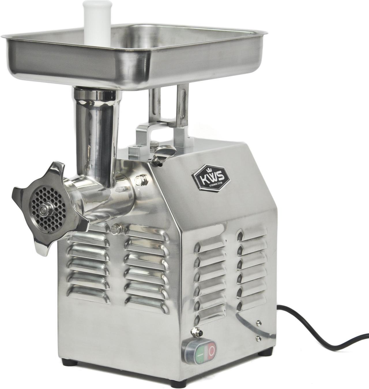 Main image of KWS TC-12 Commercial 765W 1HP Electric Meat Grinder Stainless Steel Meat Grinder for Restaurant/deli/ Home