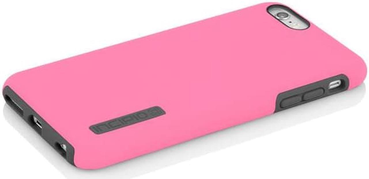 Alt view image 9 of 10 - Incipio Technologies DualPro Case for Apple iPhone 6s/6 Plus Pink/Gray