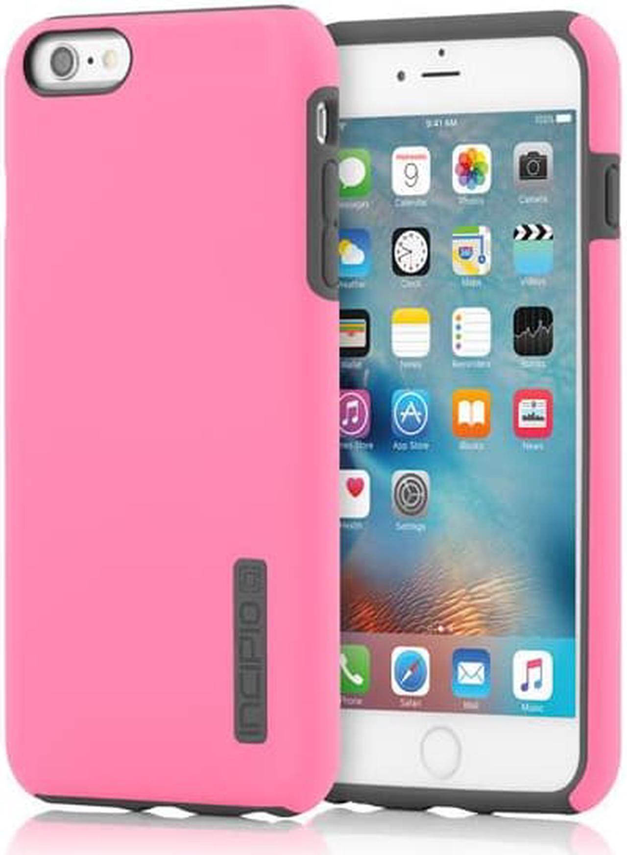 Alt view image 6 of 10 - Incipio Technologies DualPro Case for Apple iPhone 6s/6 Plus Pink/Gray