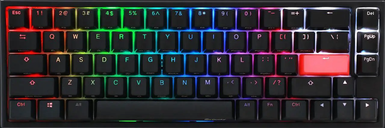 Main image of Ducky One 2 SF RGB LED 65% Double Shot PBT (Kailh BOX Brown) Mechanical Keyboard