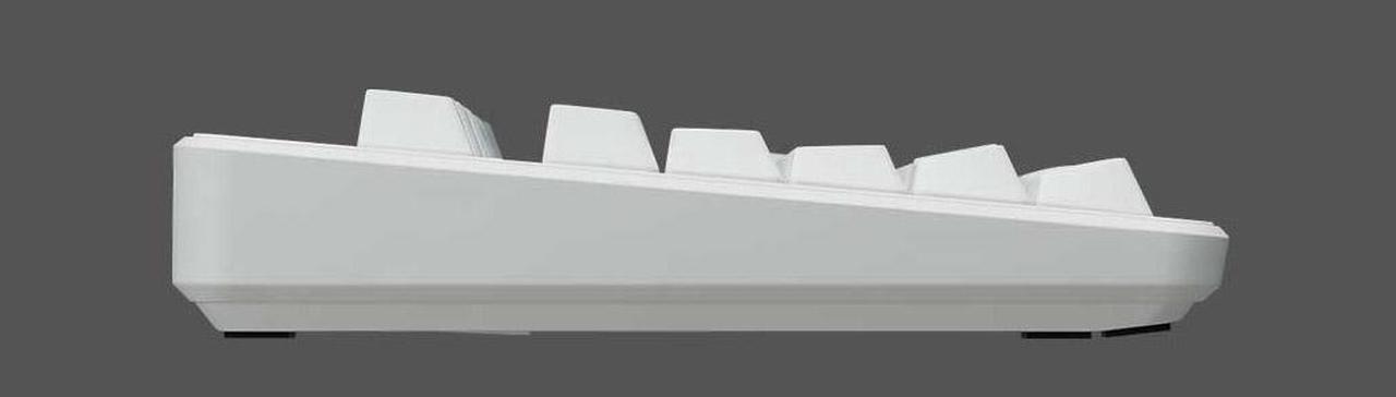Alt view image 5 of 6 - Topre Corporation Realforce R3 TKL White Wireless Keyboard Topre Silent 45g