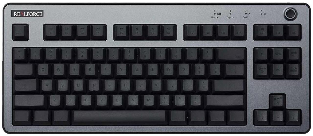 Main image of Topre Corporation Realforce R3 for Mac TKL Black Wireless Keyboard Topre Silent 45g