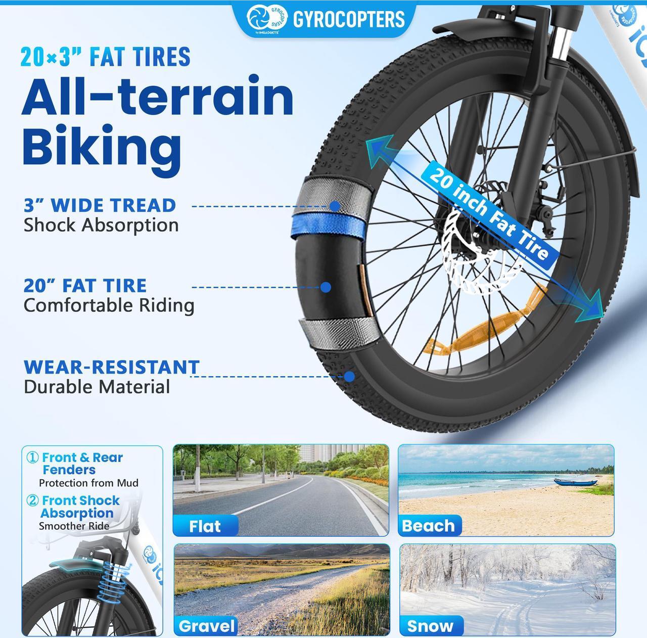 Alt view image 6 of 7 - Gyrocopters iCaddy Foldable Electric Bike | UL 2849 | 650W Peak Brushless DC Motor | 15.6AH Battery | Up to 125 km PAS Range | Speed Up to 40 km/h | Cushioned Seat & Backrest | Front Basket | LED Disp
