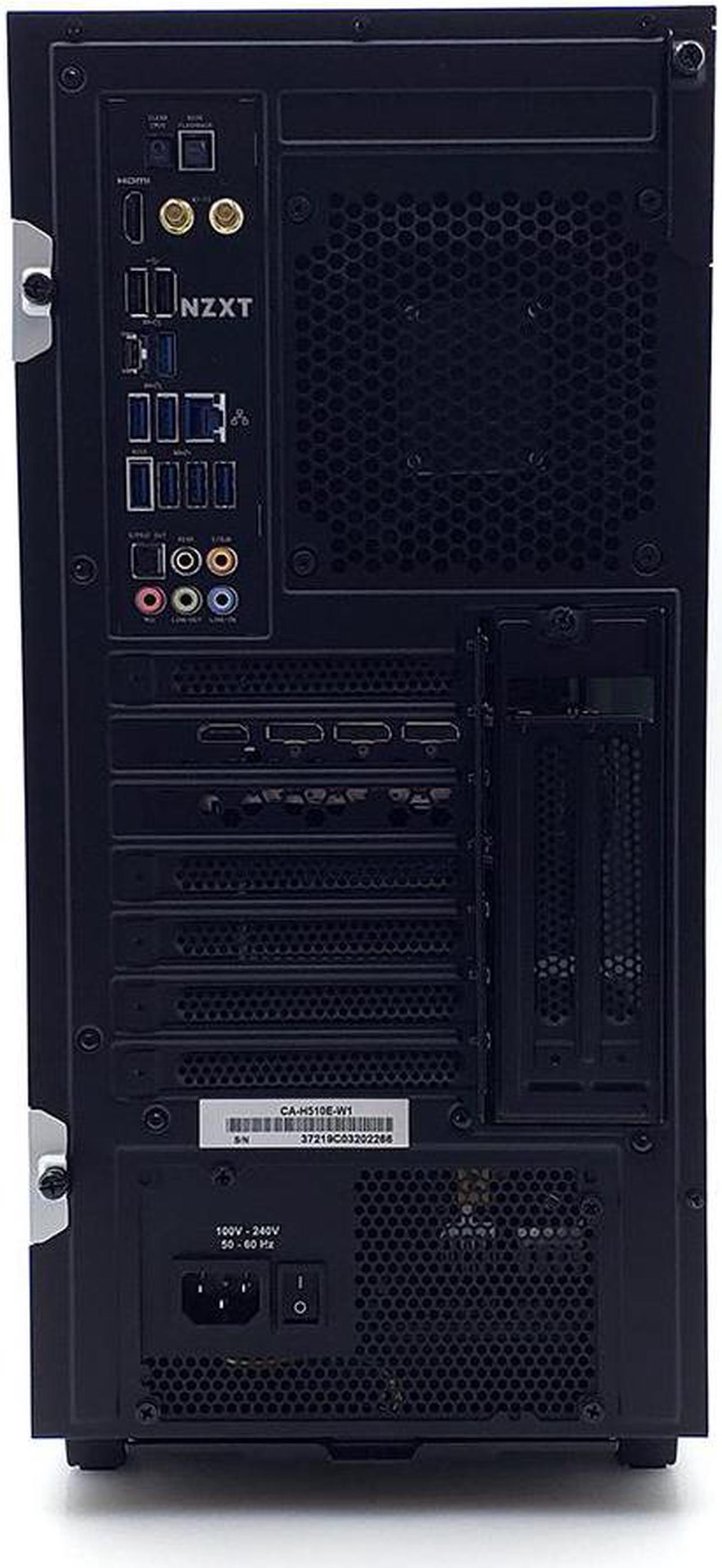 Alt view image 5 of 5 - NZXT H510 Elite LIQUID COOLED Intel 16 core - Core i7-13700KF 3.40GHz - AMD Radeon RX 7800XT 16GB - Z790 Chipset - 2TB HDD + 2TB NVMe - 64GB DDR5(2X32GB) - 850W - Windows 11 Gaming Desktop PC