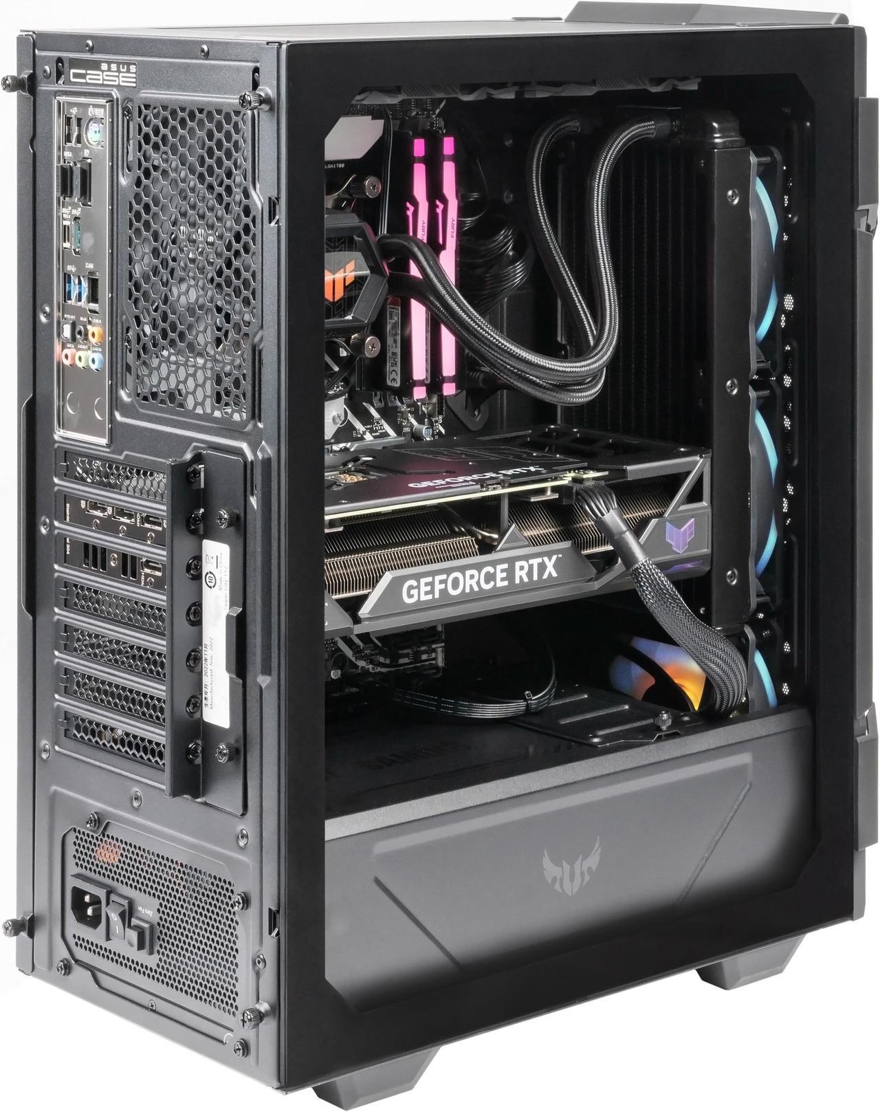 Alt view image 2 of 7 - ASUS TUF GT301 LIQUID COOLED AMD 8 - Ryzen 7-7800X3D 4.20GHz - NVIDIA GeForce RTX 4070Ti 12GB - X670 Chipset - 2TB HDD + 2TB NVMe SSD - 64GB DDR5(2X32GB) - 850W - Windows 11 Gaming PC