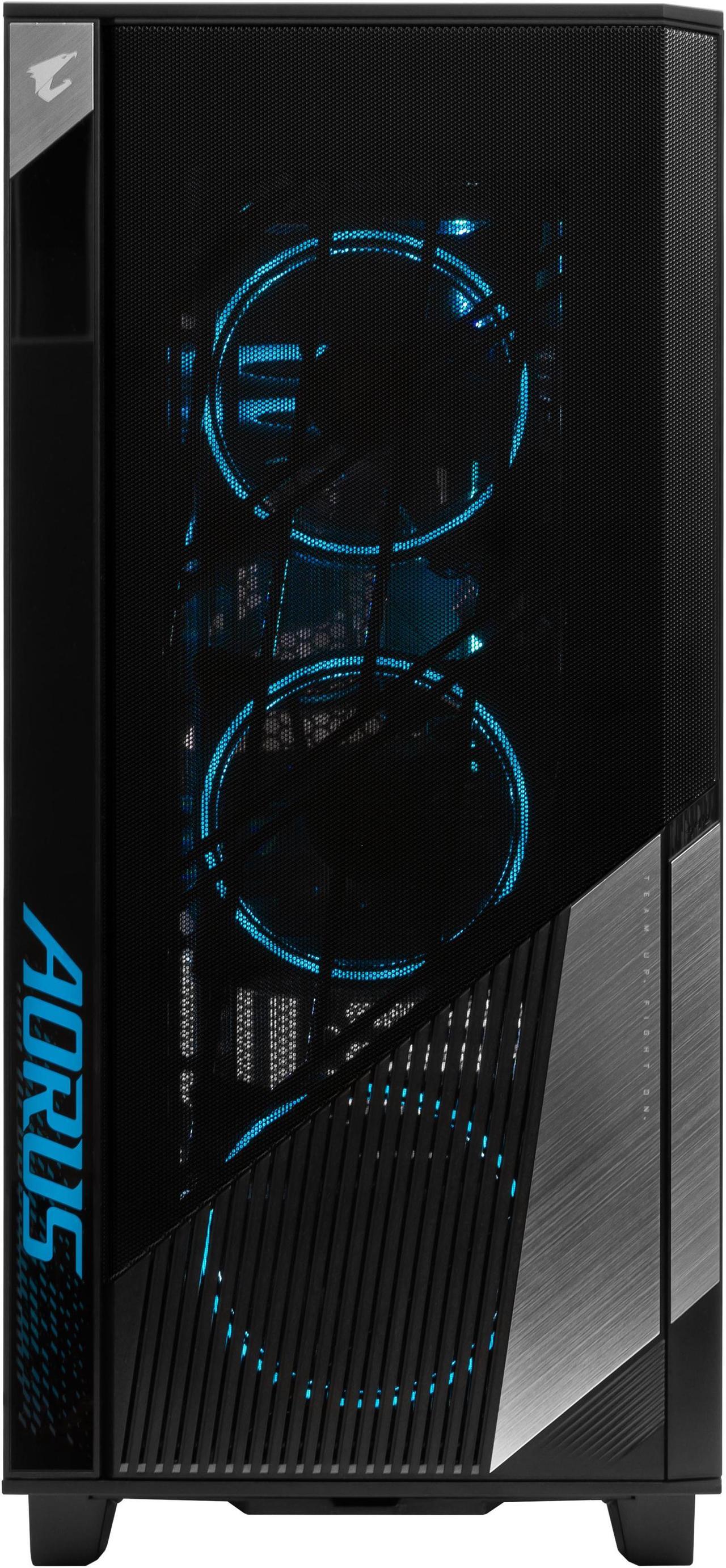 Alt view image 4 of 7 - AORUS C500 GLASS LIQUID COOLED AMD 8 core - Ryzen 7-9700X 3.8 GHz - NVIDIA GeForce RTX 4070Ti SUPER 16GB - 2TB HDD + 1TB NVMe SSD - 64GB DDR5(2X32GB) - 850W - Windows 11 Gaming Desktop PC