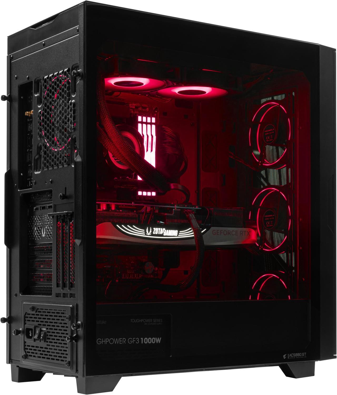 Alt view image 7 of 7 - AORUS C500 GLASS LIQUID COOLED AMD 8 core - Ryzen 7-9700X 3.8 GHz - NVIDIA GeForce RTX 4070Ti SUPER 16GB - 2TB HDD + 1TB NVMe SSD - 64GB DDR5(2X32GB) - 850W - Windows 11 Gaming Desktop PC