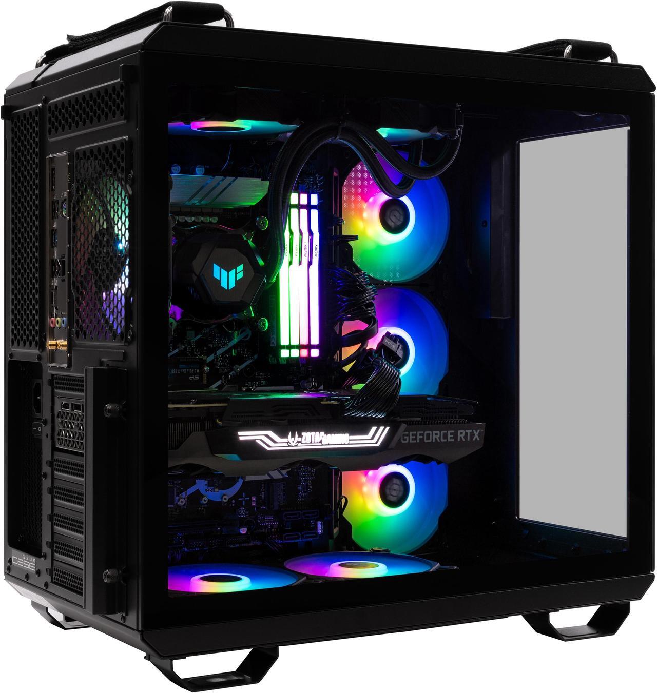 Alt view image 3 of 5 - ASUS TUF GT502 LIQUID COOLED AMD 8 - Ryzen 7-9700X 3.8 GHz - NVIDIA GeForce RTX 4070Ti SUPER 16GB - 2TB HDD + 1TB NVMe SSD - 64GB DDR5(2X32GB) - 850W - Windows 11 Gaming PC