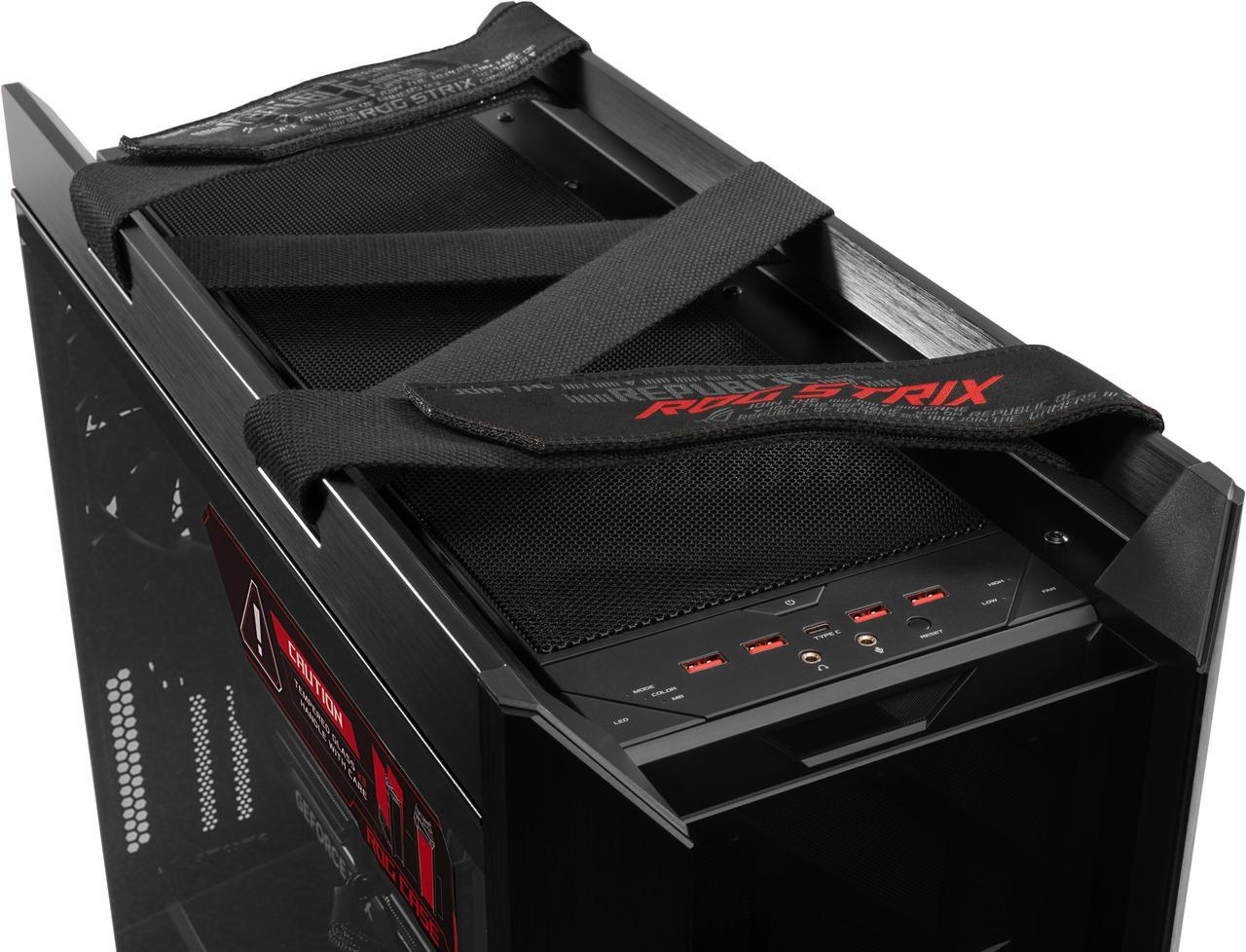Alt view image 5 of 7 - ROG Strix Helios GX601 LIQUID COOLED AMD 12 - Ryzen 9-7900X 4.70GHz - NVIDIA GeForce RTX 4060Ti 8GB - X670 Chipset - 2TB HDD + 1TB NVMe SSD - 32GB DDR5(2X16GB) - 750W - Windows 11 Gaming PC