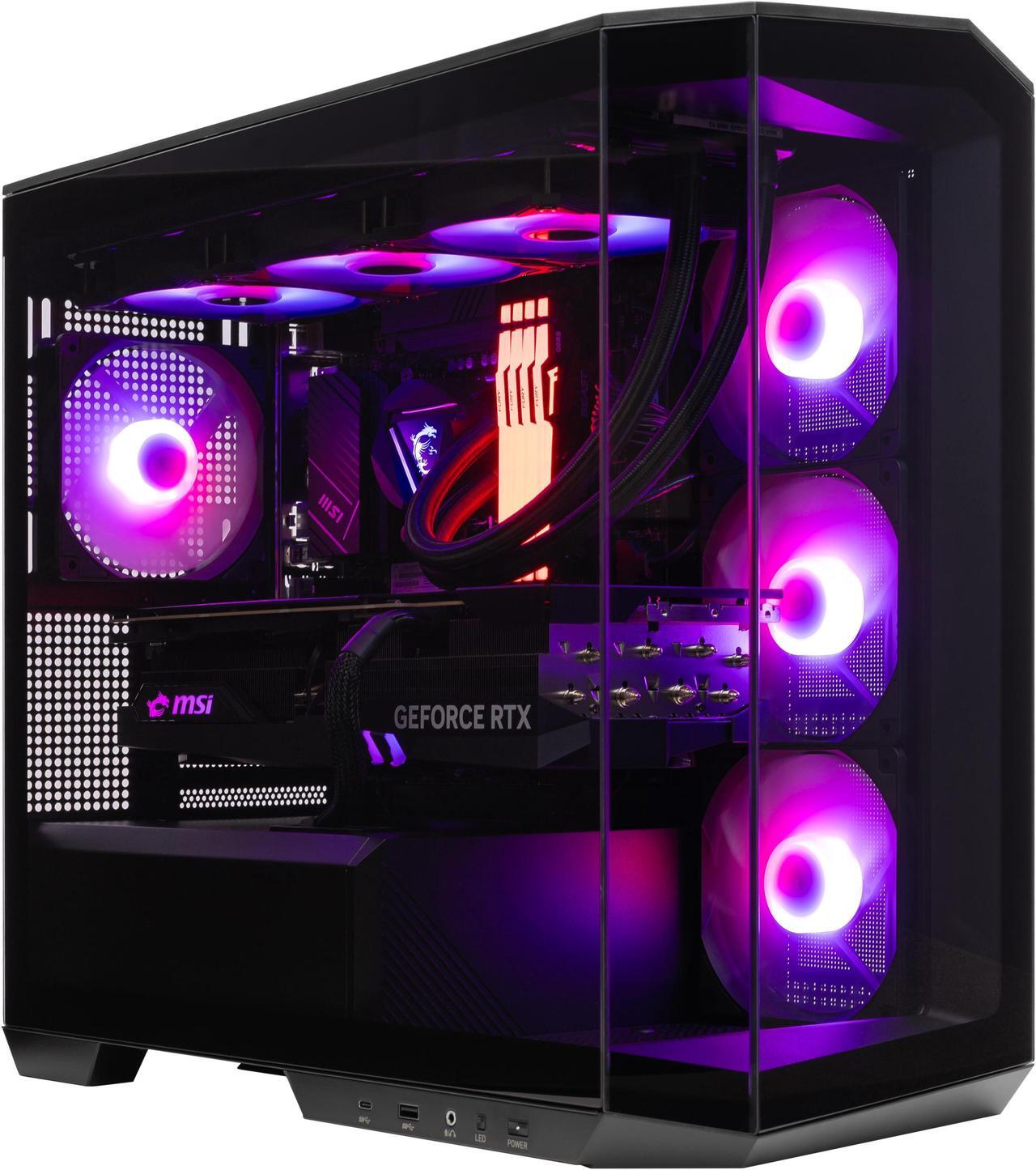 Main image of MSI MAG PANO M100R - AMD Ryzen 7-9800X3D 16 core 4.7GHz - Geforce RTX 5080 - 2TB NVMe SSD - 64GB DDR5(2X32GB) - 1000W - Windows 11 Liquid Cooled Gaming Desktop PC WiFi RGB