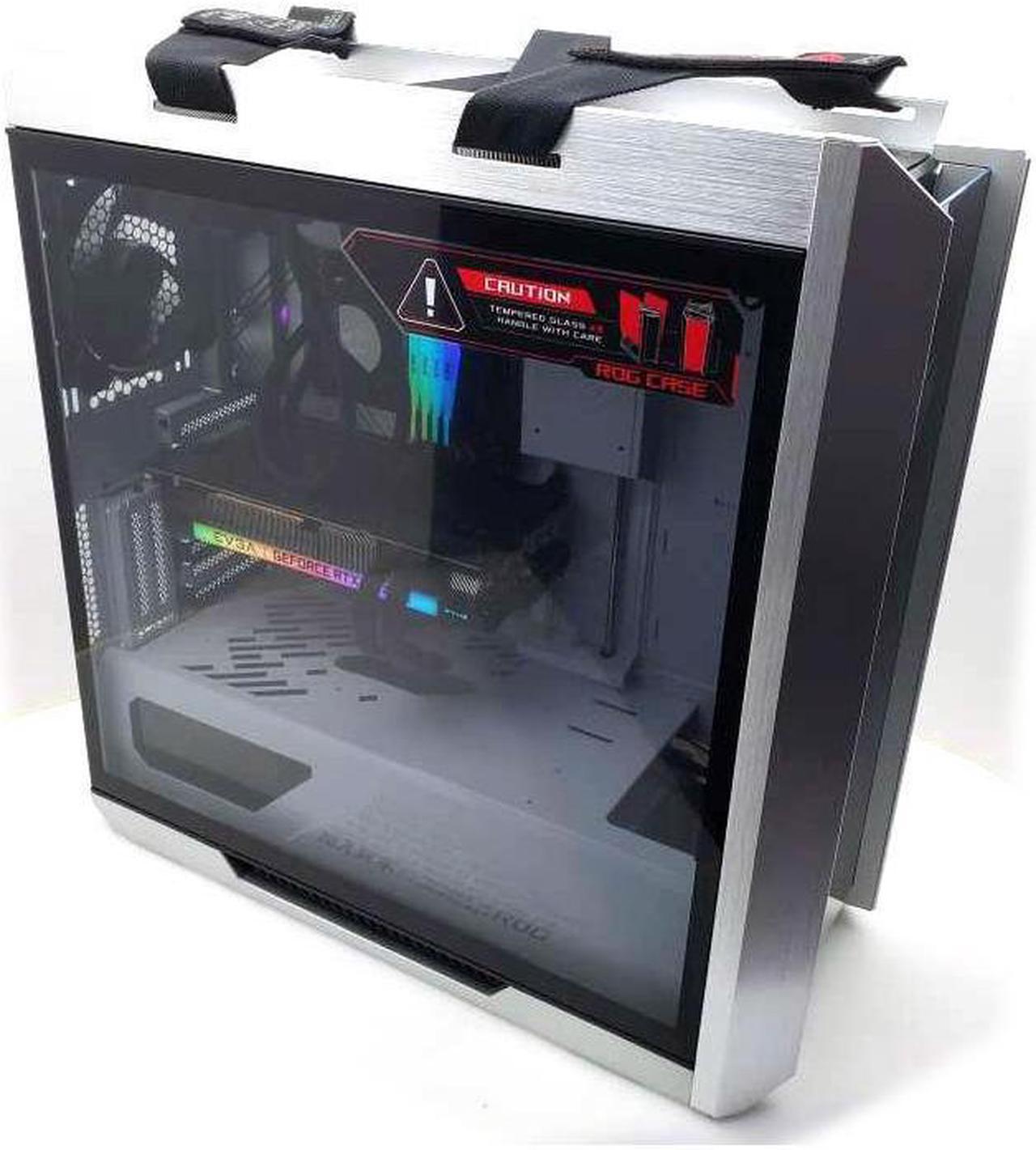 Alt view image 2 of 6 - ROG Strix Helios GX601 LIQUID COOLED Intel 24 - i9-13900KF 3.00GHz - NVIDIA GeForce RTX 4060Ti 8GB - Z690 Chipset - 2TB HDD + 2TB NVMe SSD - 64GB DDR5(2X32GB) - 750W - Windows 11 Gaming PC