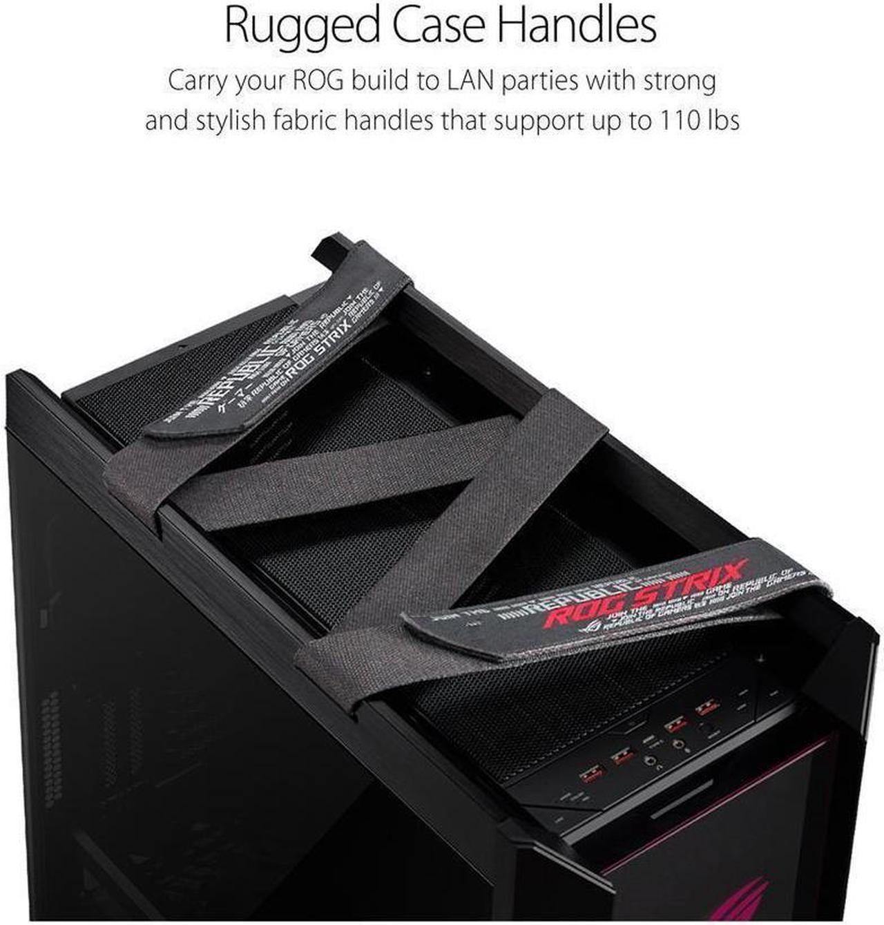 Alt view image 5 of 6 - ROG Strix Helios GX601 LIQUID COOLED Intel 24 - i9-13900KF 3.00GHz - NVIDIA GeForce RTX 4060Ti 8GB - Z690 Chipset - 2TB HDD + 2TB NVMe SSD - 64GB DDR5(2X32GB) - 750W - Windows 11 Gaming PC