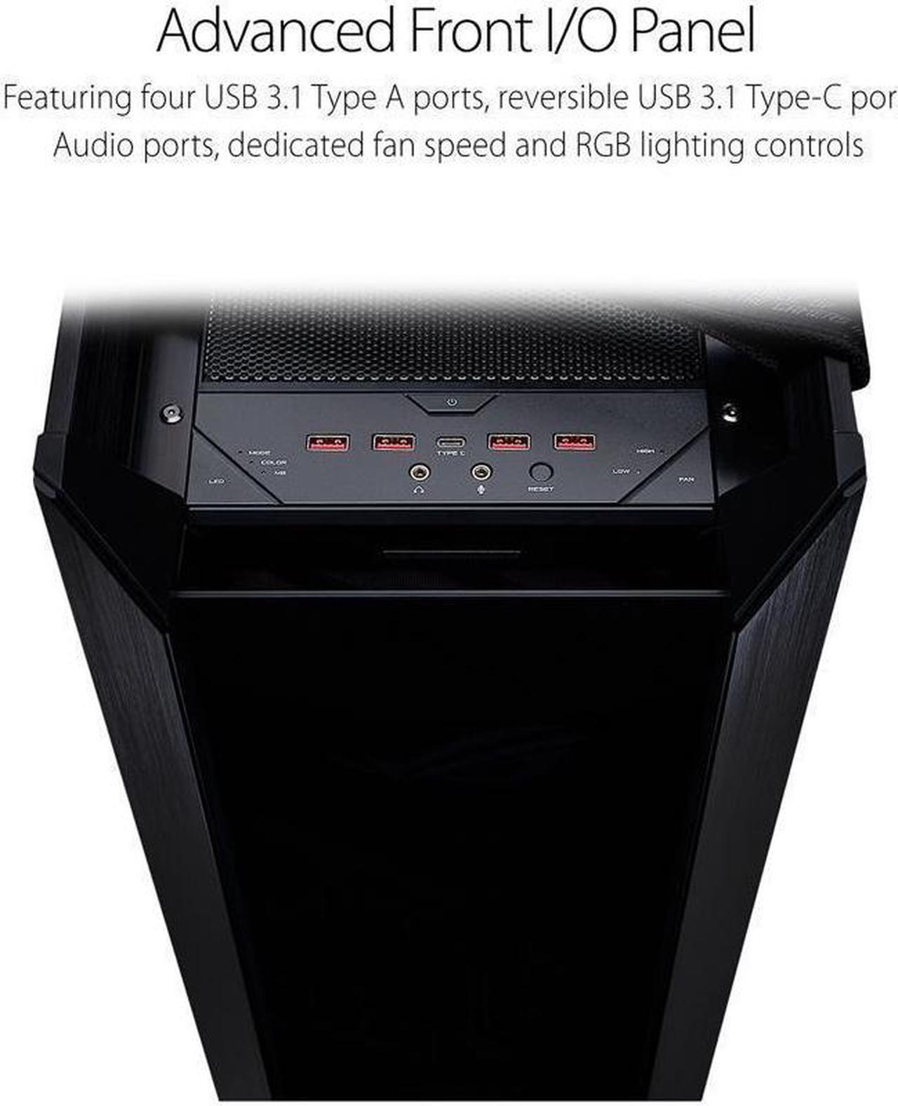 Alt view image 6 of 6 - ROG Strix Helios GX601 LIQUID COOLED Intel 24 - i9-13900KF 3.00GHz - NVIDIA GeForce RTX 4060Ti 8GB - Z690 Chipset - 2TB HDD + 2TB NVMe SSD - 64GB DDR5(2X32GB) - 750W - Windows 11 Gaming PC