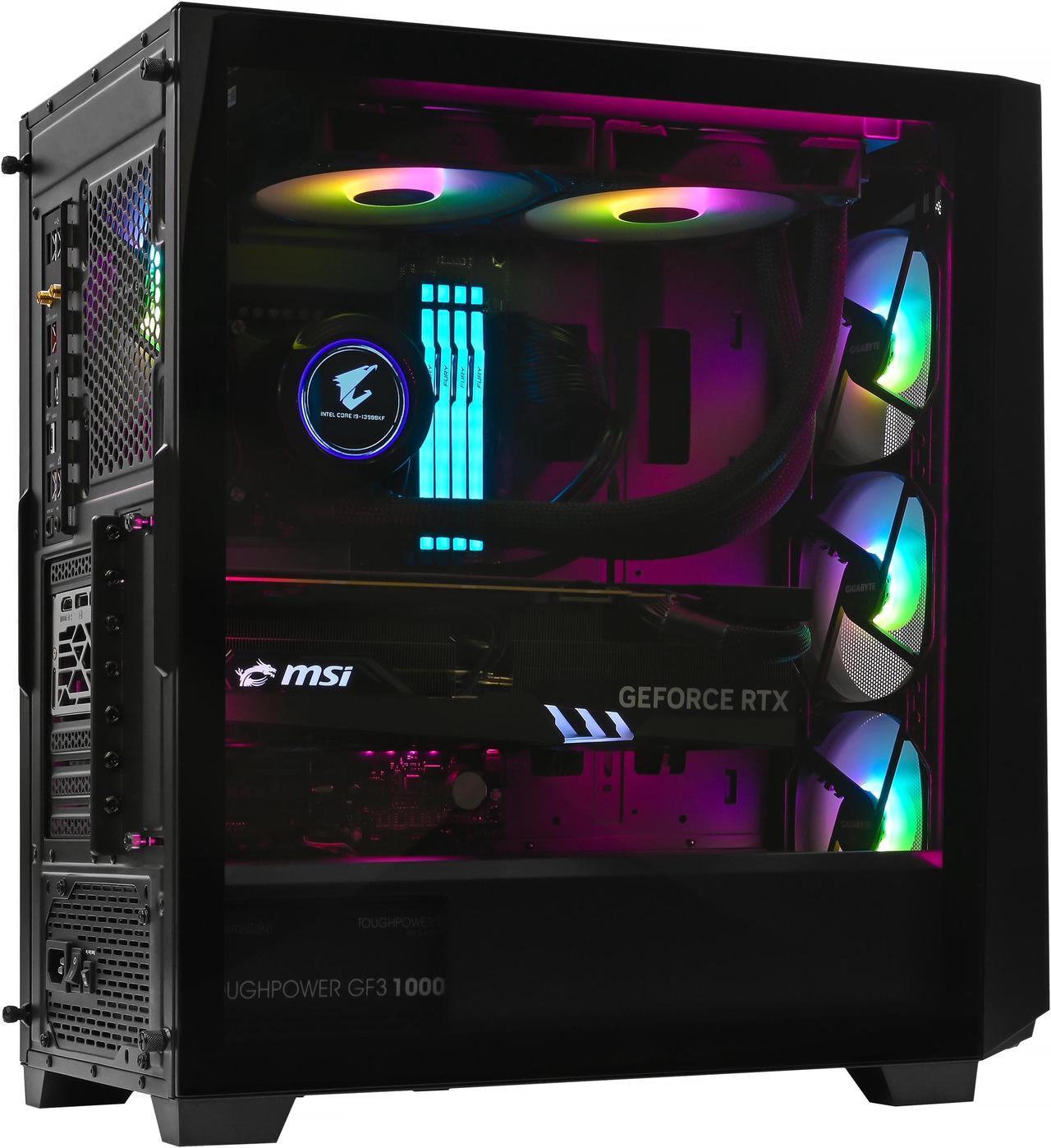 Alt view image 5 of 5 - C301 GLASS LIQUID COOLED AMD 8 core - Ryzen 7-7800X3D 4.20GHz - AMD Radeon RX 7900XT 20GB - B650 Chipset -  + 2TB NVMe SSD - 64GB DDR5(2X32GB) - 850W - Windows 11 Gaming Desktop PC