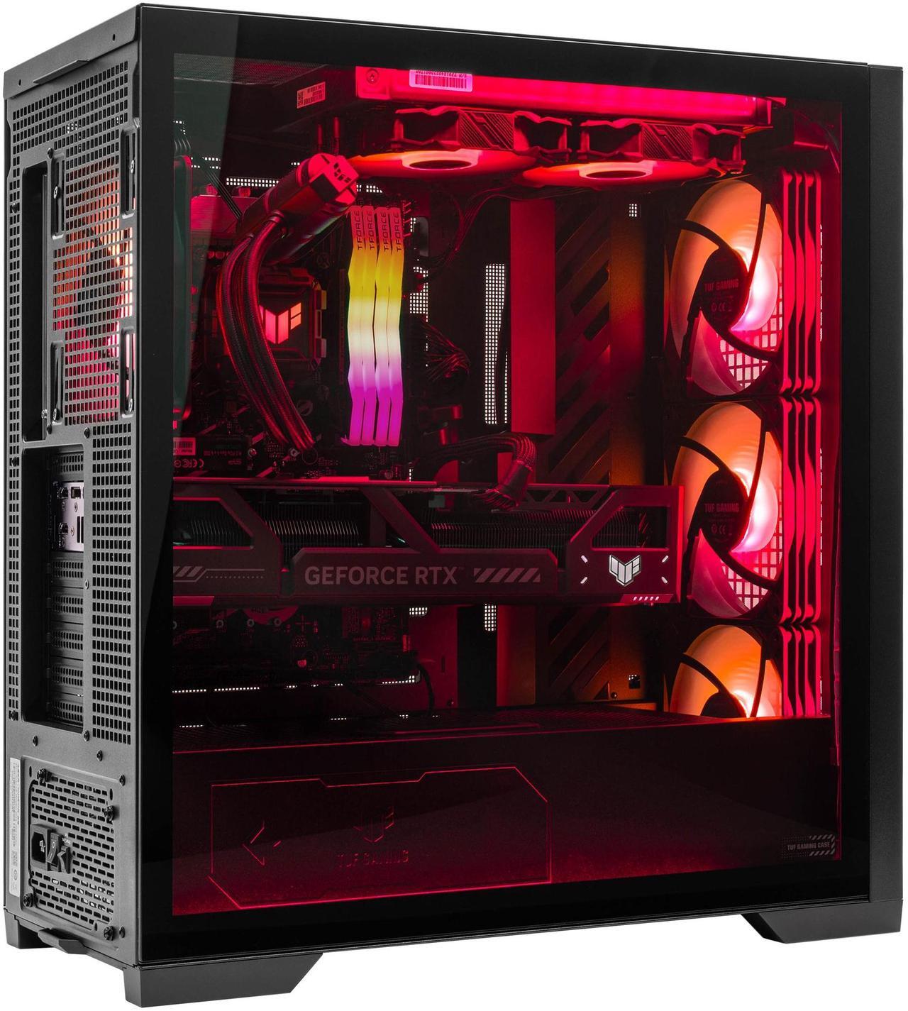 Alt view image 7 of 7 - ASUS TUF GT302 - AMD Ryzen 7-9700X 8 core 3.8 GHz - Geforce RTX 5090 - 2TB HDD + 2TB NVMe SSD - 128GB DDR5(4X32GB) - 1200W - Windows 11 Liquid Cooled Gaming Desktop PC WiFi RGB