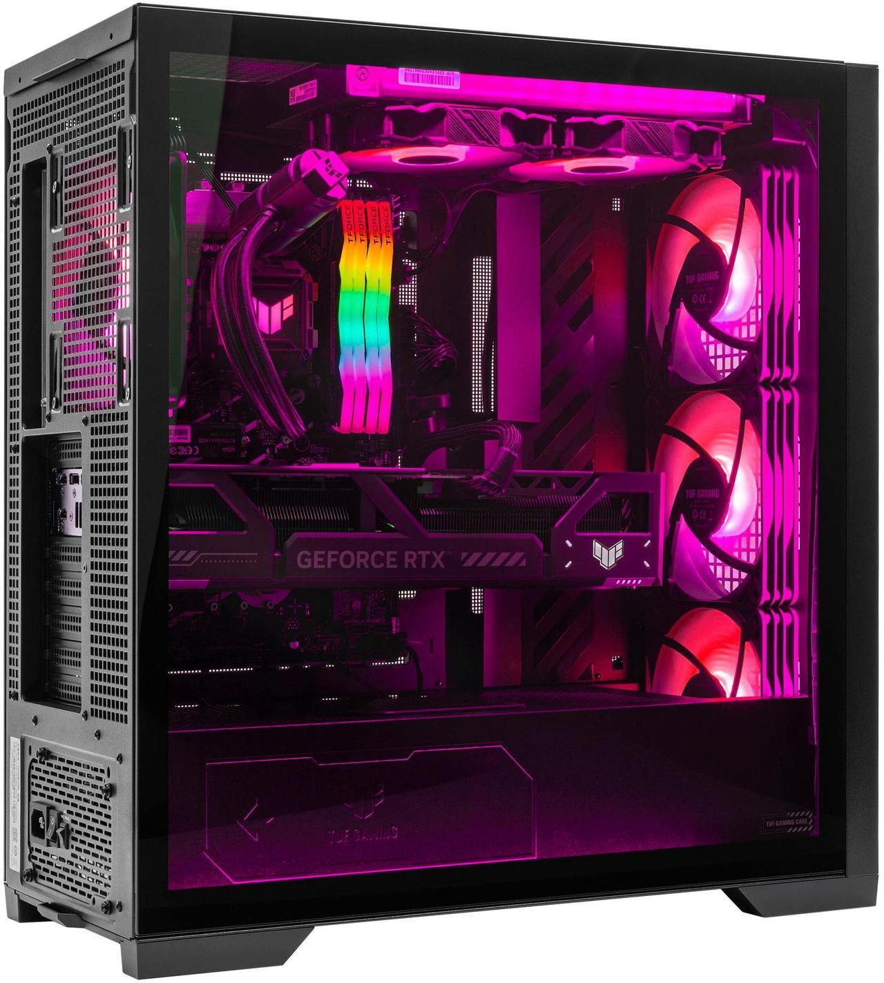 Alt view image 6 of 7 - ASUS TUF GT302 - AMD Ryzen 7-9700X 8 core 3.8 GHz - Geforce RTX 5090 - 2TB HDD + 2TB NVMe SSD - 128GB DDR5(4X32GB) - 1200W - Windows 11 Liquid Cooled Gaming Desktop PC WiFi RGB