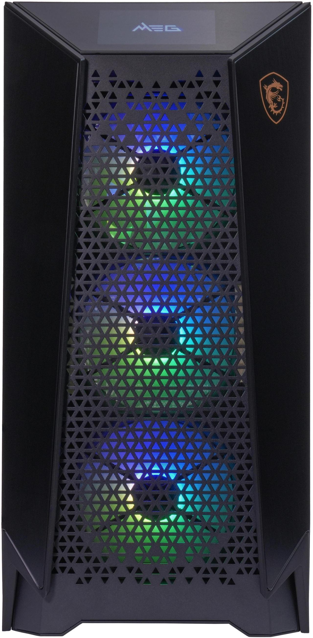 Alt view image 3 of 6 - MSI MEG PROSPECT 700R - Intel Core i9-14900KF 24 core 3.2GHz - AMD Radeon RX 9070 - 2TB HDD + 4TB NVMe SSD - 128GB DDR5(4X32GB) - 850W - Windows 11 Liquid Cooled Gaming Desktop PC WiFi RGB