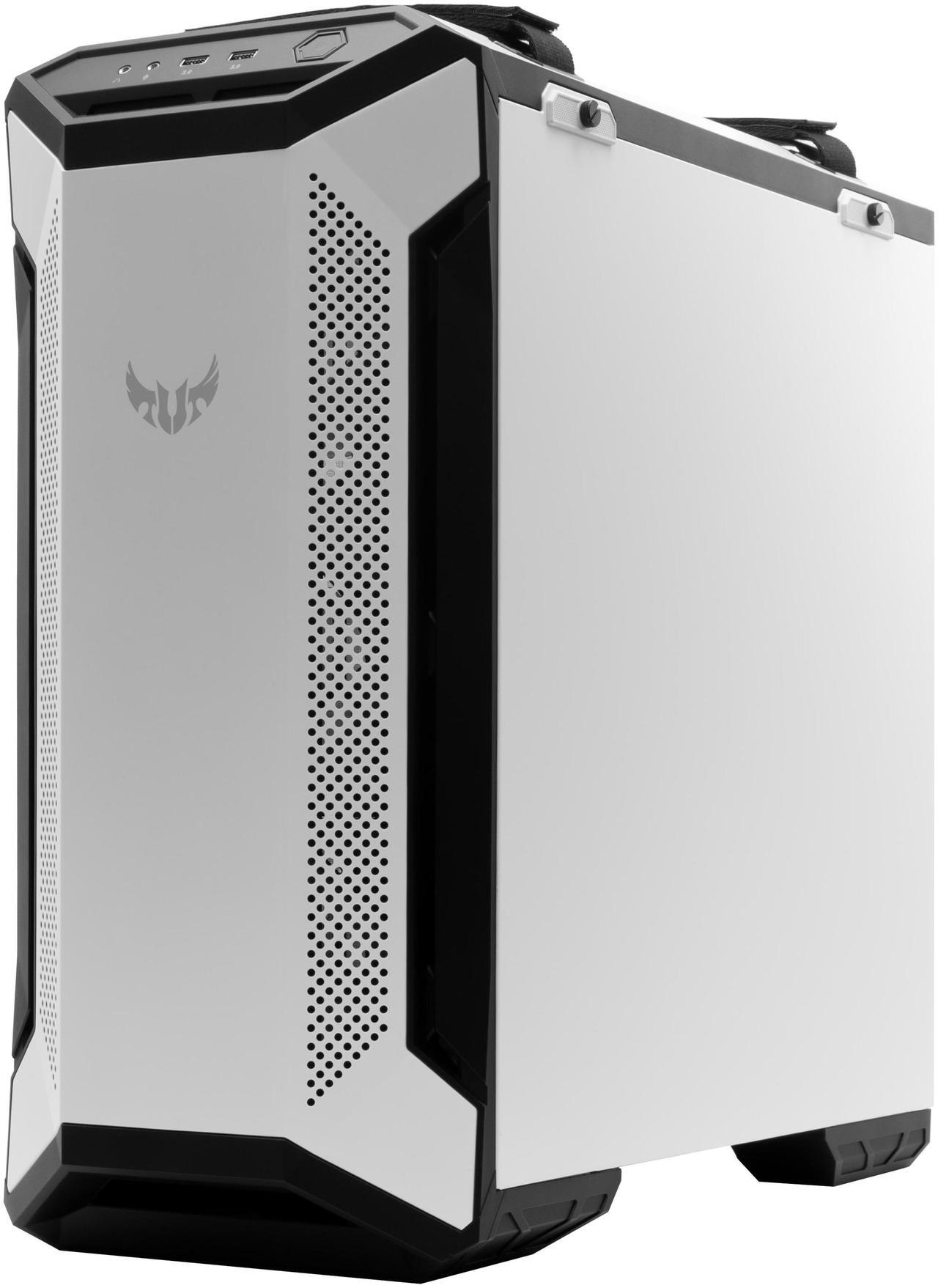 Alt view image 4 of 5 - ASUS TUF GT501 White - AMD Ryzen 9-9950X 16 core 4.3GHz - AMD Radeon RX 9070 - 2TB HDD + 2TB NVMe SSD - 128GB DDR5(4X32GB) - 850W - Windows 11 Liquid Cooled Gaming Desktop PC WiFi RGB