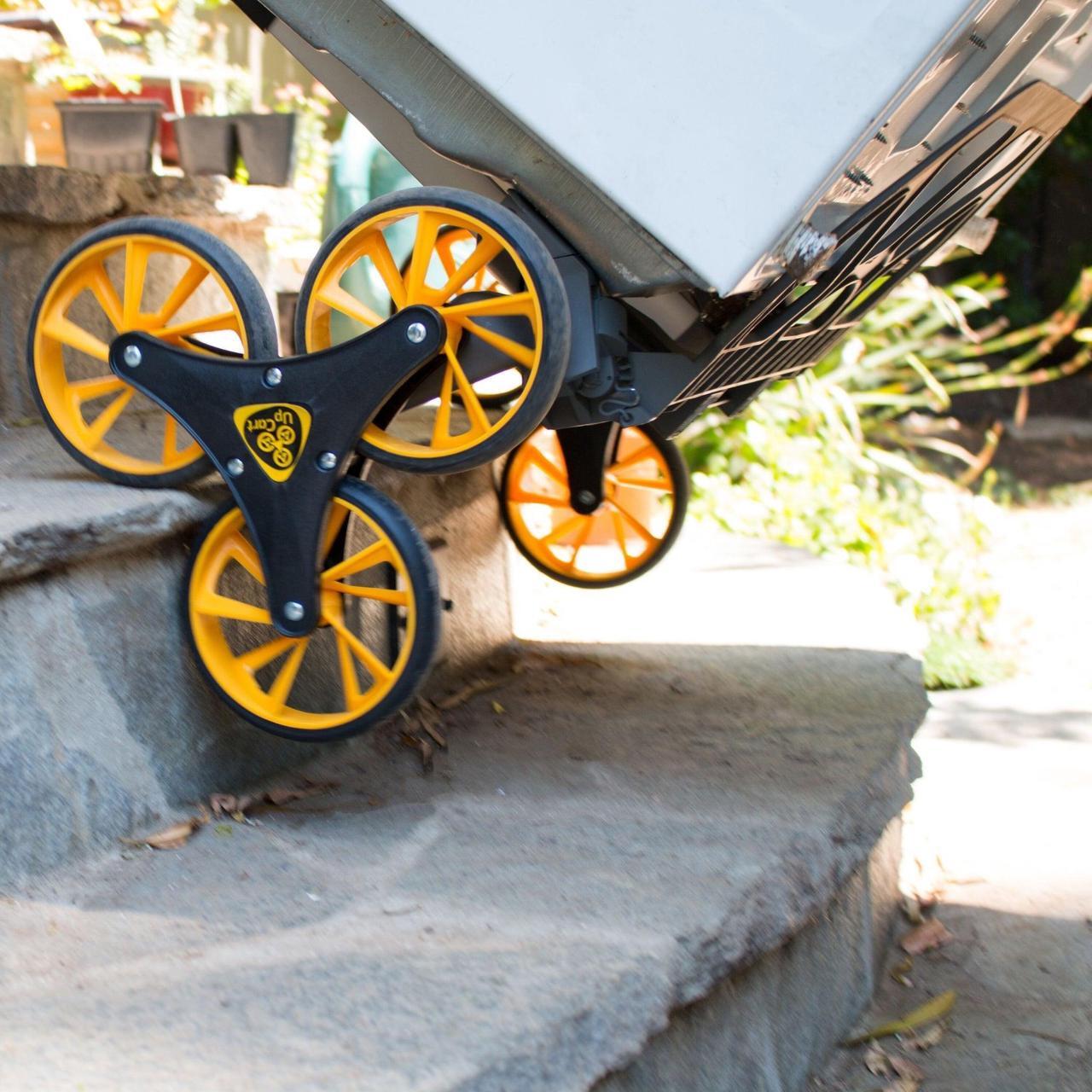 Alt view image 6 of 6 - UpCart® Lift - Stair Climbing and Folding Flat Hand Truck up to 200lb Capacity