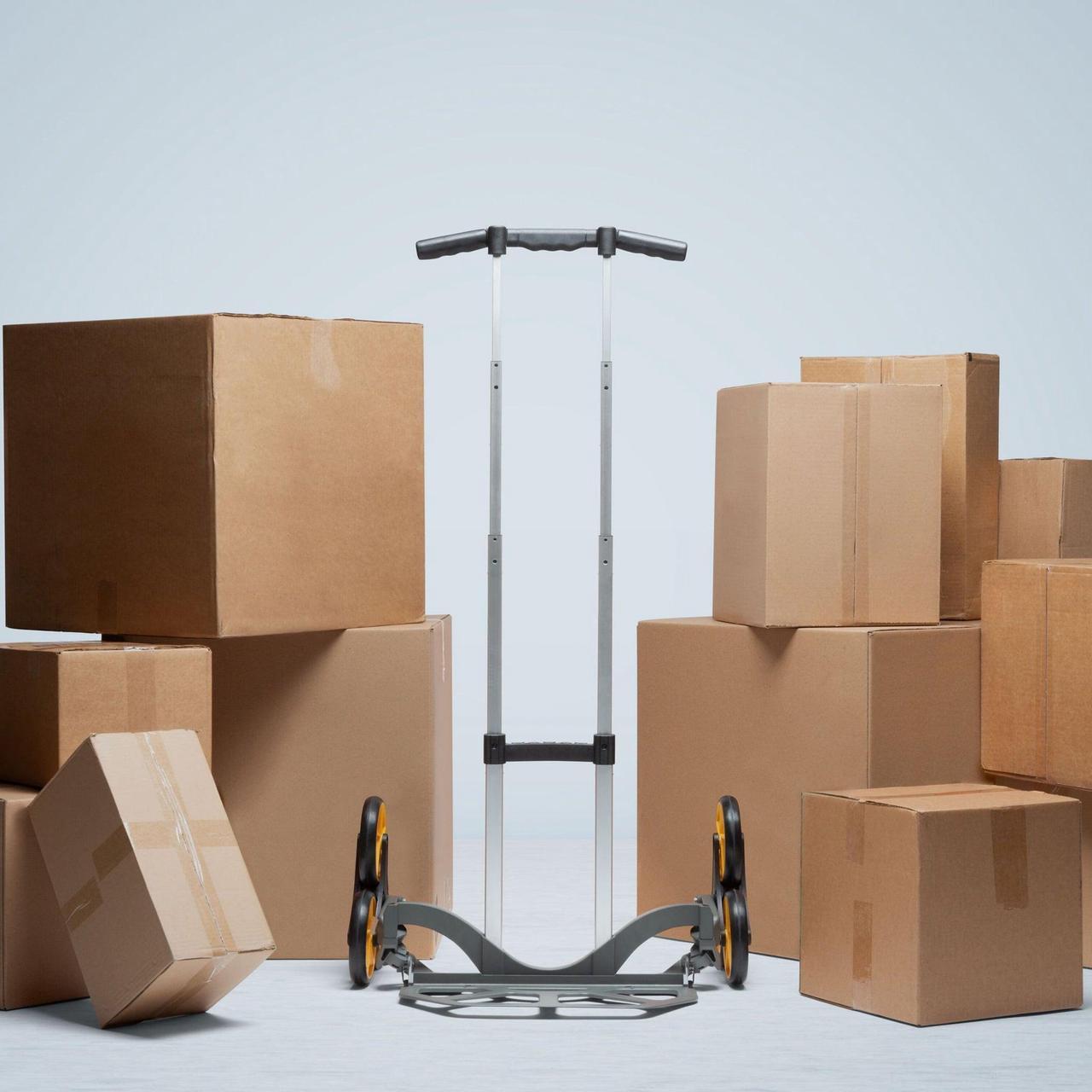 Alt view image 4 of 6 - UpCart® Lift - Stair Climbing and Folding Flat Hand Truck up to 200lb Capacity