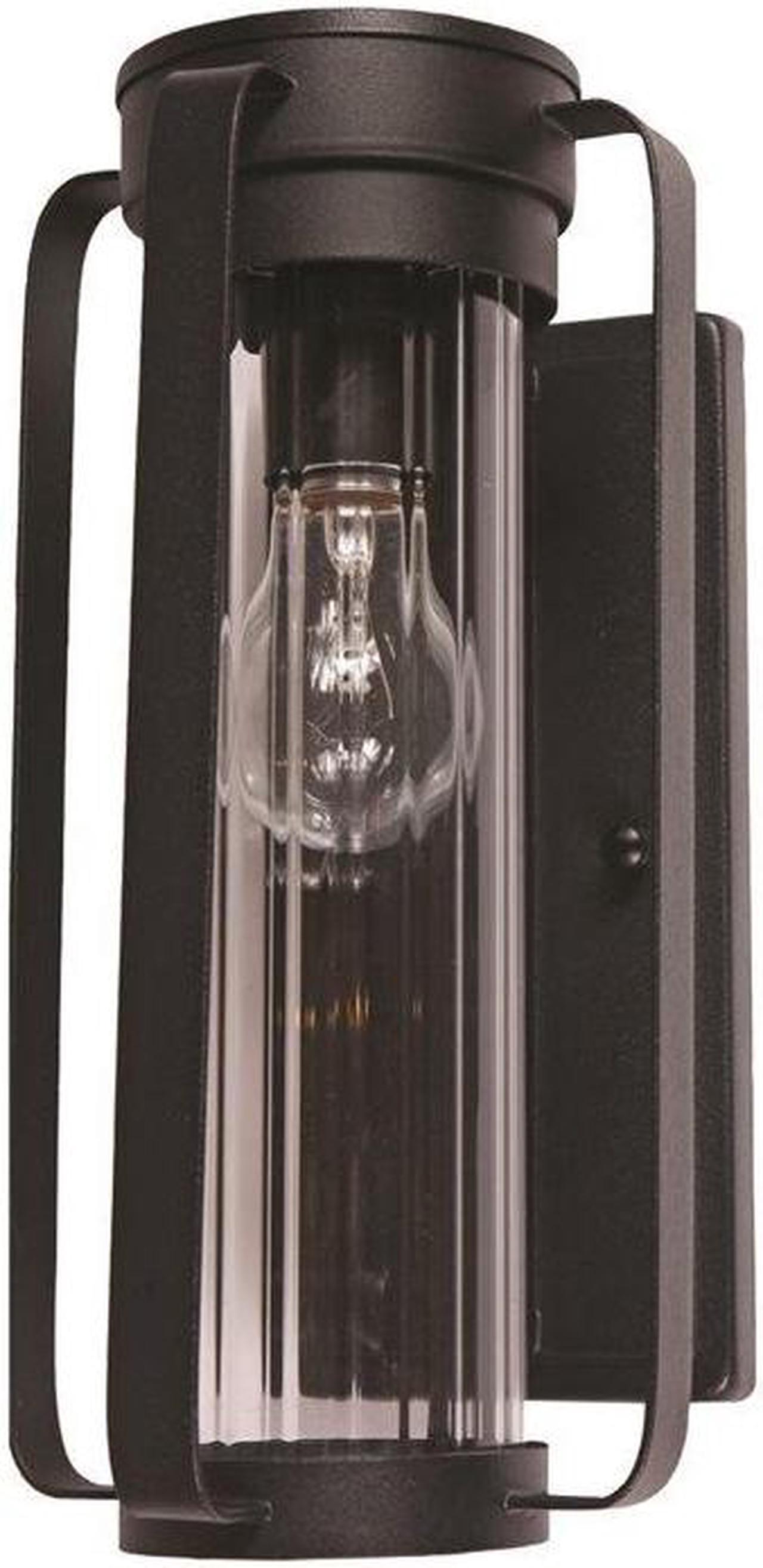 Xtricity - Outdoor Wall Light, 12.99 '' Height, From The Jada Collection, Black