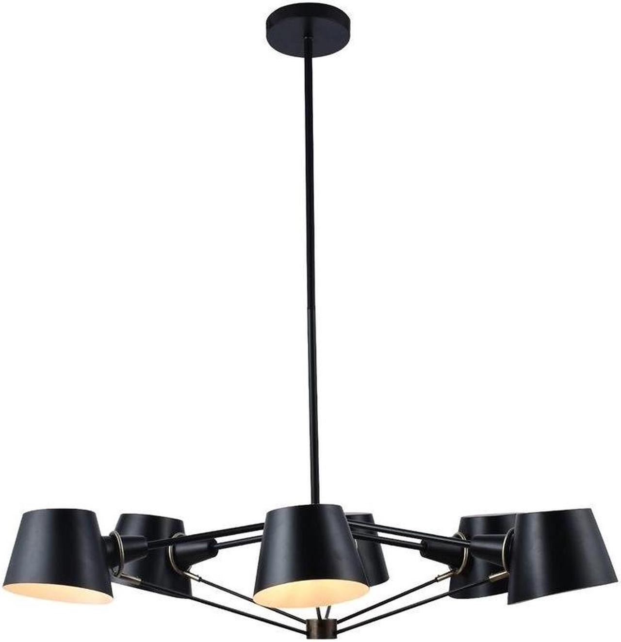 Xtricity - Pendant Light, 29.3 '' Width, Connection Collection, Black