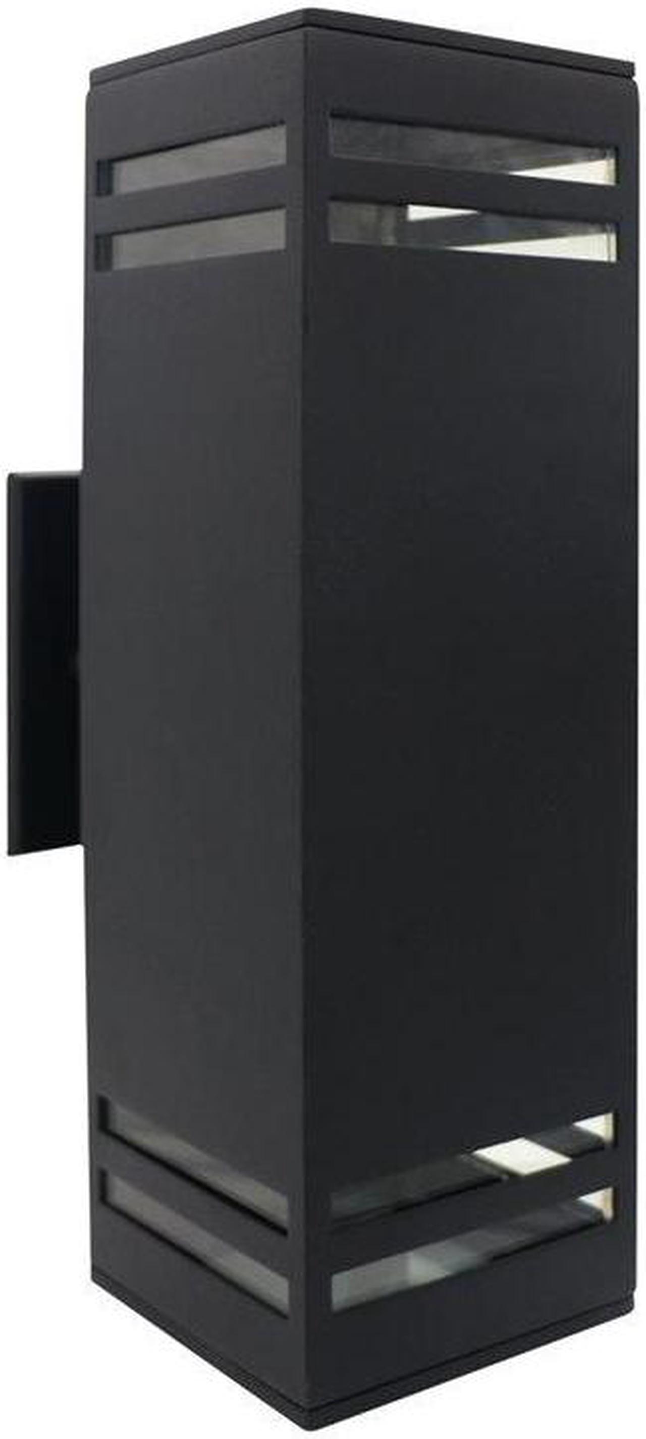 Xtricity - Outdoor Wall Light, 13 '' Height, From Bridge Collection, Black