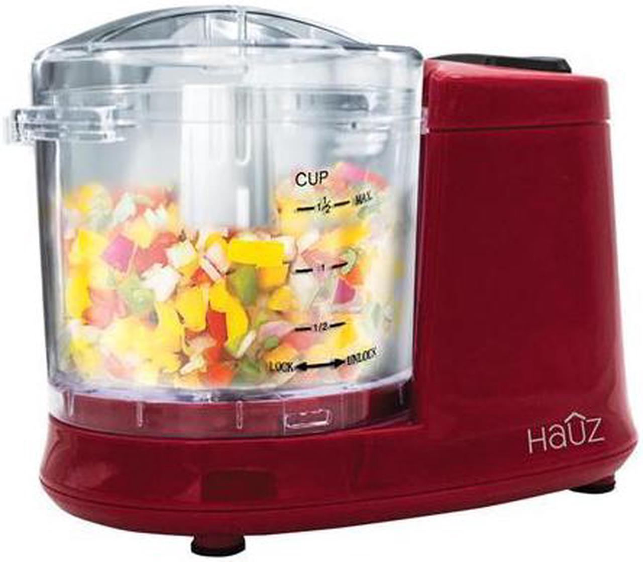 Hauz AMC929 One Touch Electric Chopper 1.5 Cups 100W Black