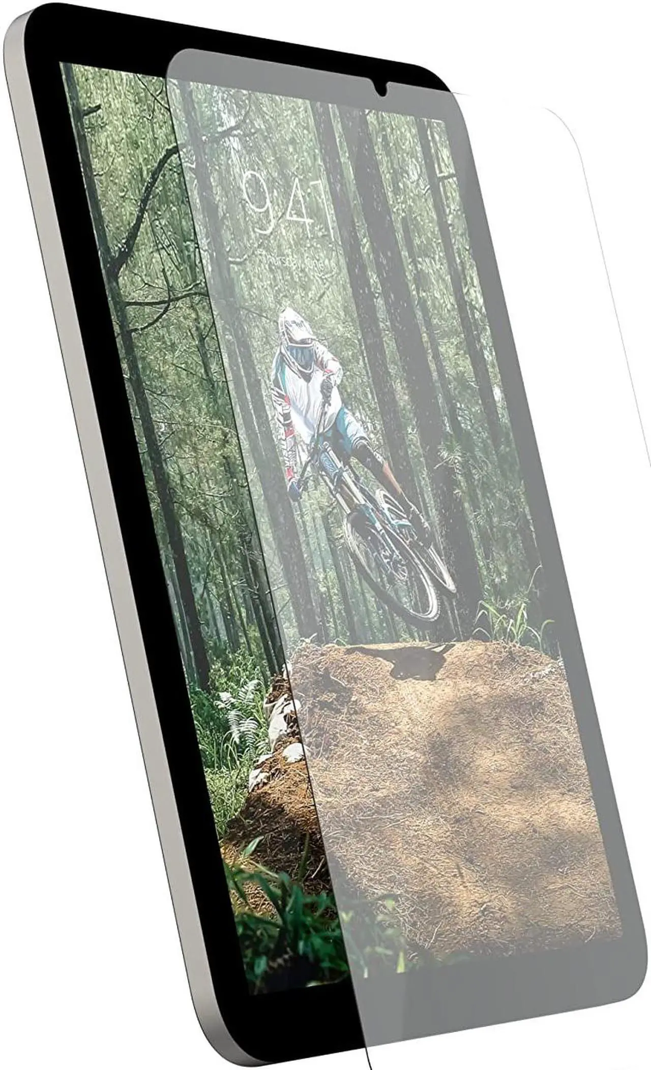 Main image of UAG iPad Mini Glass Shield Screen Protector (6th Gen, 2021) [8.3-inch screen] - 9H Tempered Glass, Anti-Fingerprint, Scratch Resistant, Bubble Free, 0.2 mm Thin, Clear