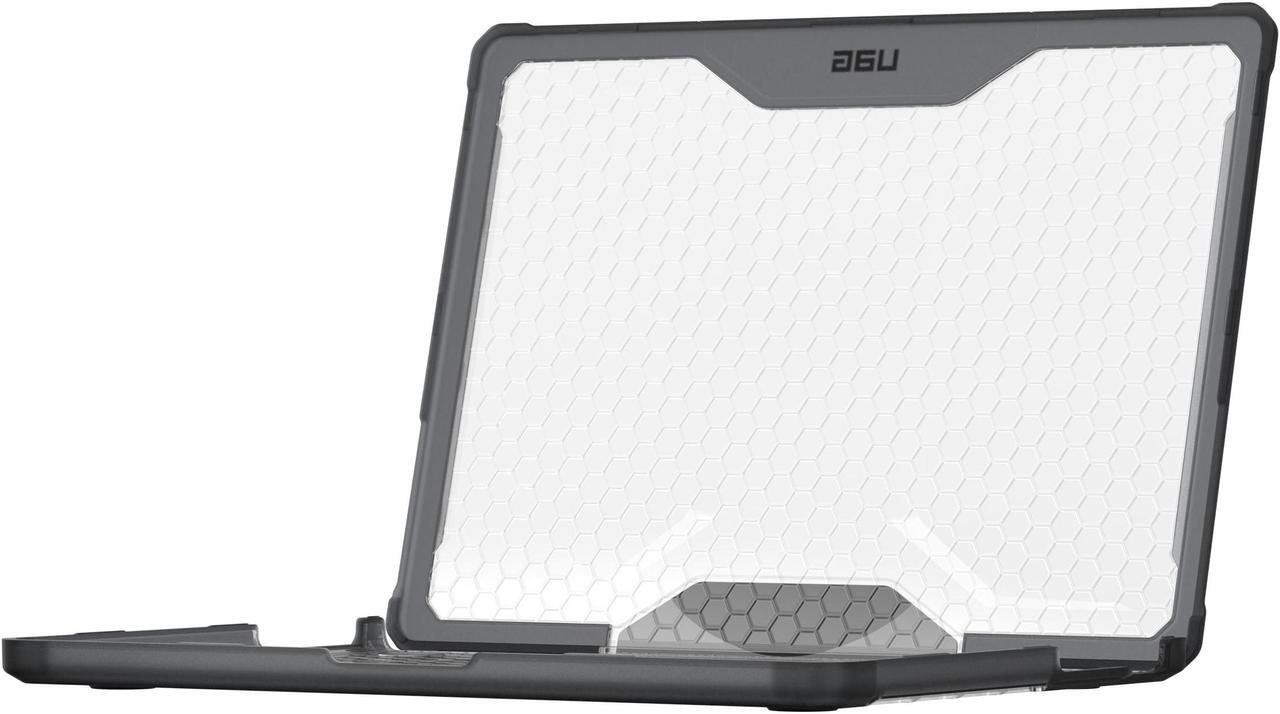 Alt view image 7 of 7 - UAG MacBook Pro 14-inch (2021) (A2442) Case Plyo Feather-Light Translucent Rugged Military Drop Tested Laptop Cover, Ice