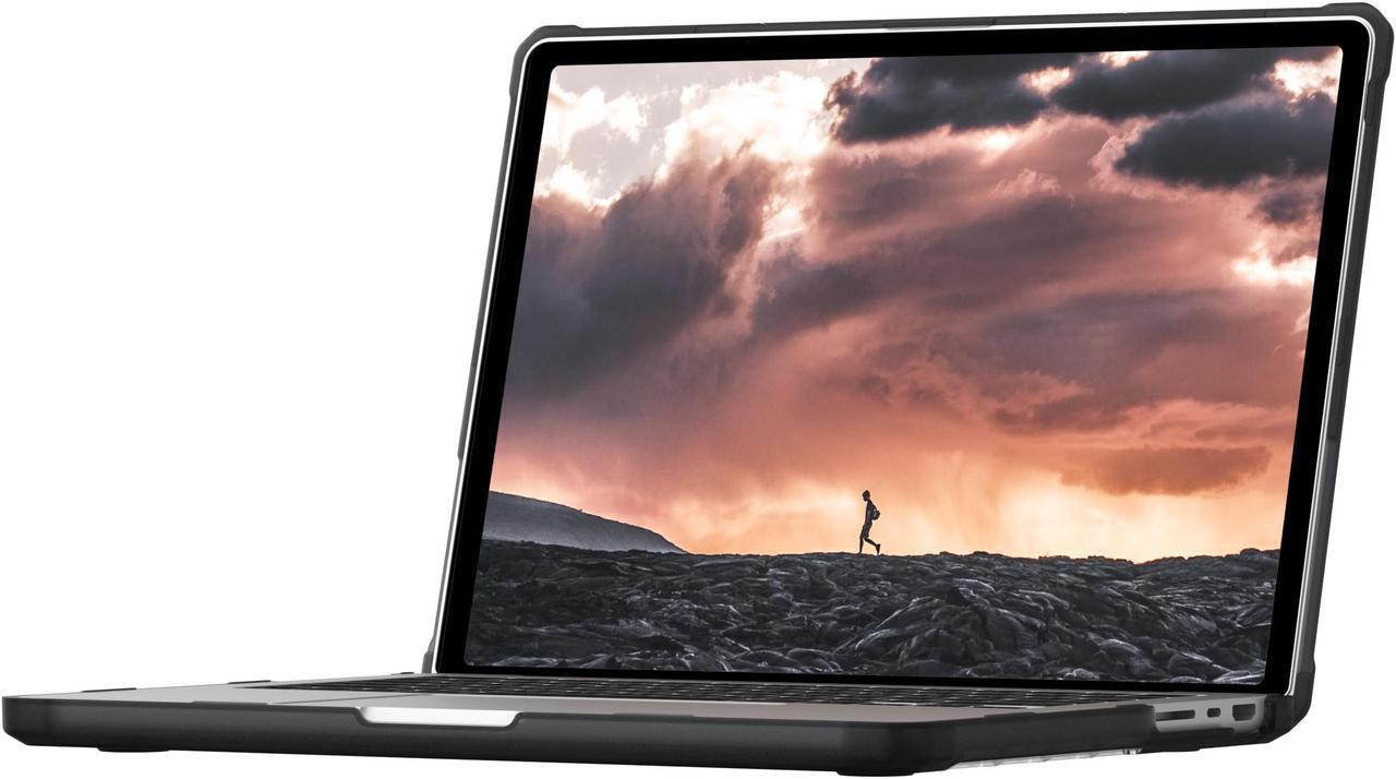 Alt view image 5 of 7 - UAG MacBook Pro 14-inch (2021) (A2442) Case Plyo Feather-Light Translucent Rugged Military Drop Tested Laptop Cover, Ice