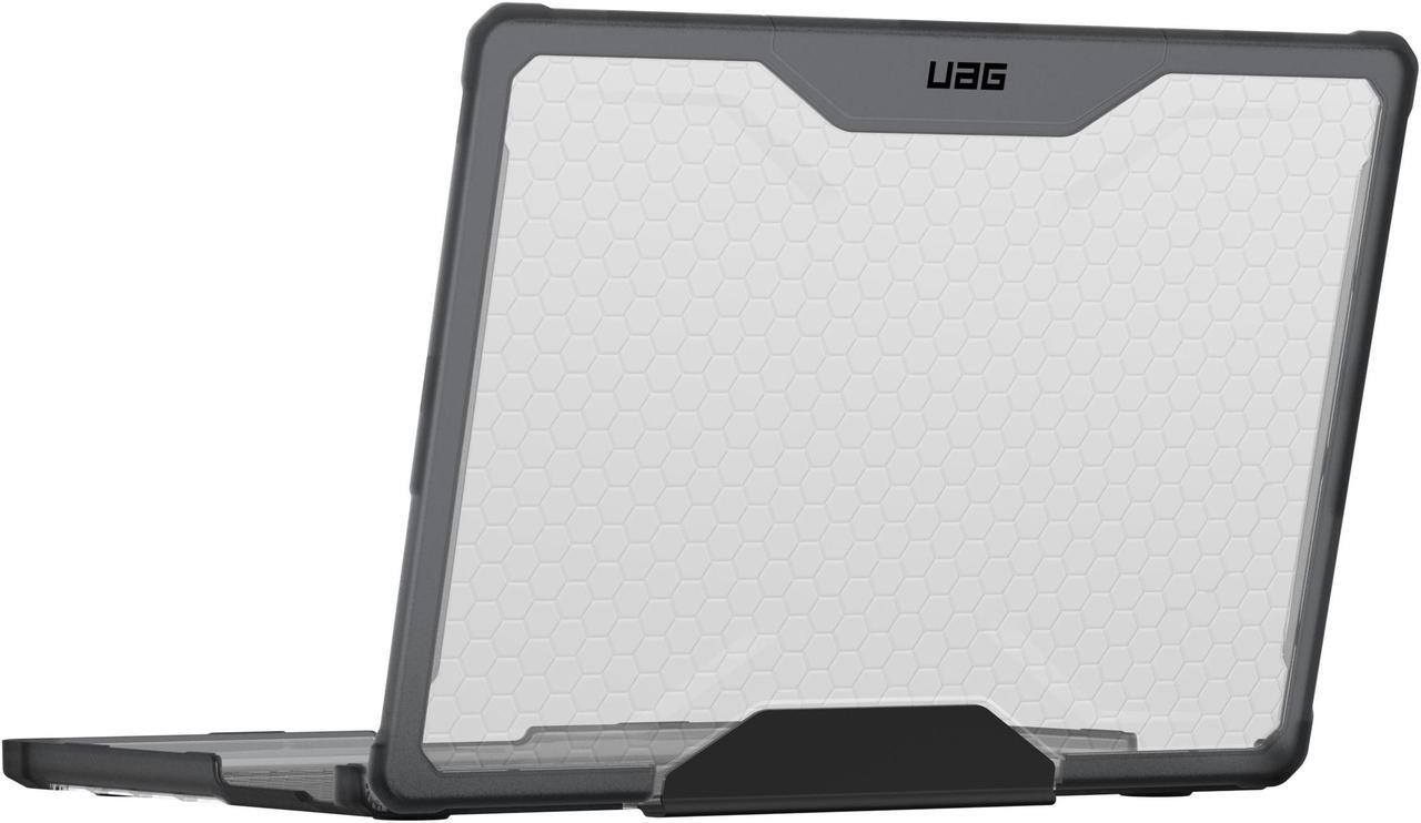 Alt view image 6 of 7 - UAG MacBook Pro 14-inch (2021) (A2442) Case Plyo Feather-Light Translucent Rugged Military Drop Tested Laptop Cover, Ice