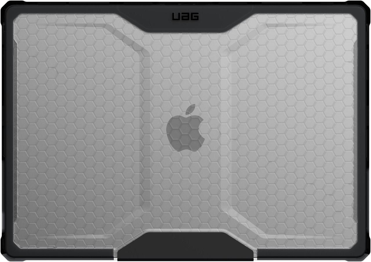 Alt view image 3 of 7 - UAG MacBook Pro 14-inch (2021) (A2442) Case Plyo Feather-Light Translucent Rugged Military Drop Tested Laptop Cover, Ice