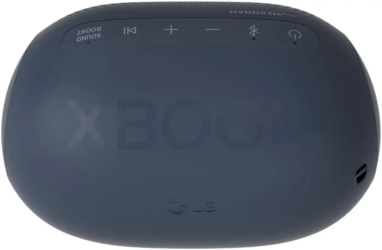 Alt view image 7 of 8 - LG XBOOM Go PL2 Portable Bluetooth Speaker with Meridian Audio Technology - Black