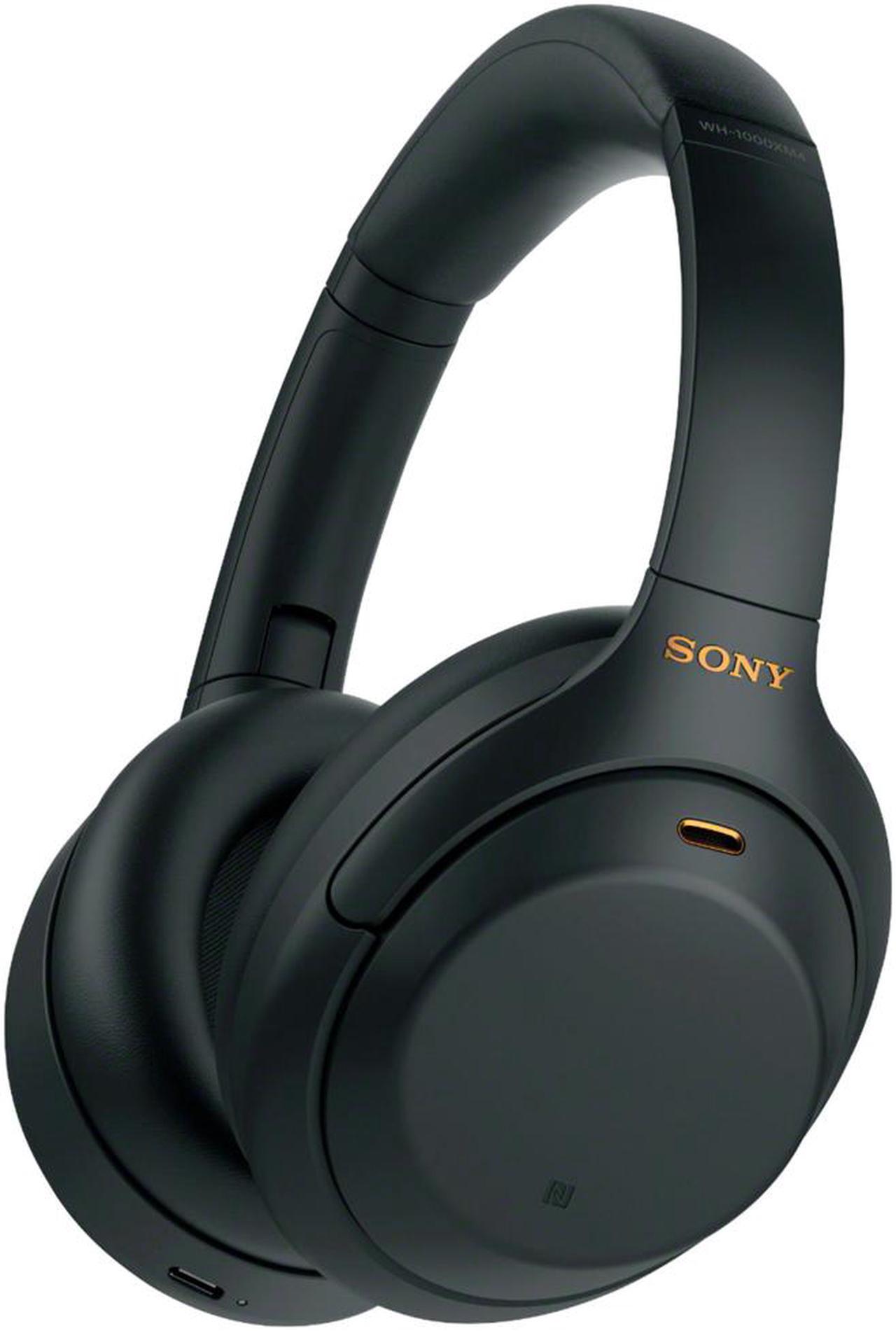 Alt view image 2 of 7 - Sony WH1000XM4/B Wireless Noise Cancelling Headphones WH1000XM4/B Black Pro Stand Kit