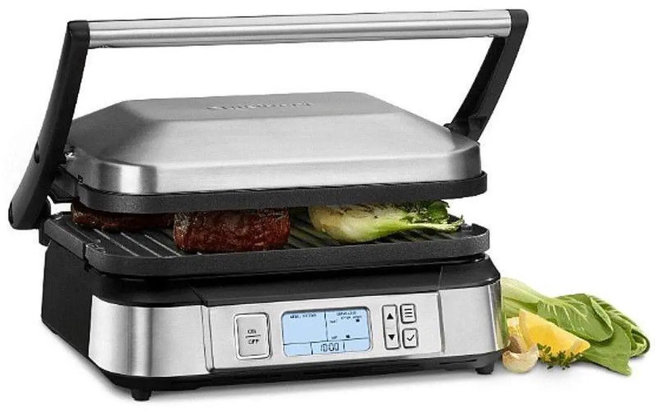 Alt view image 4 of 8 - Cuisinart Smoke-less Contact Griddler