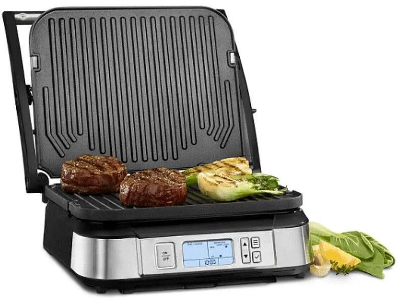 Alt view image 8 of 8 - Cuisinart Smoke-less Contact Griddler